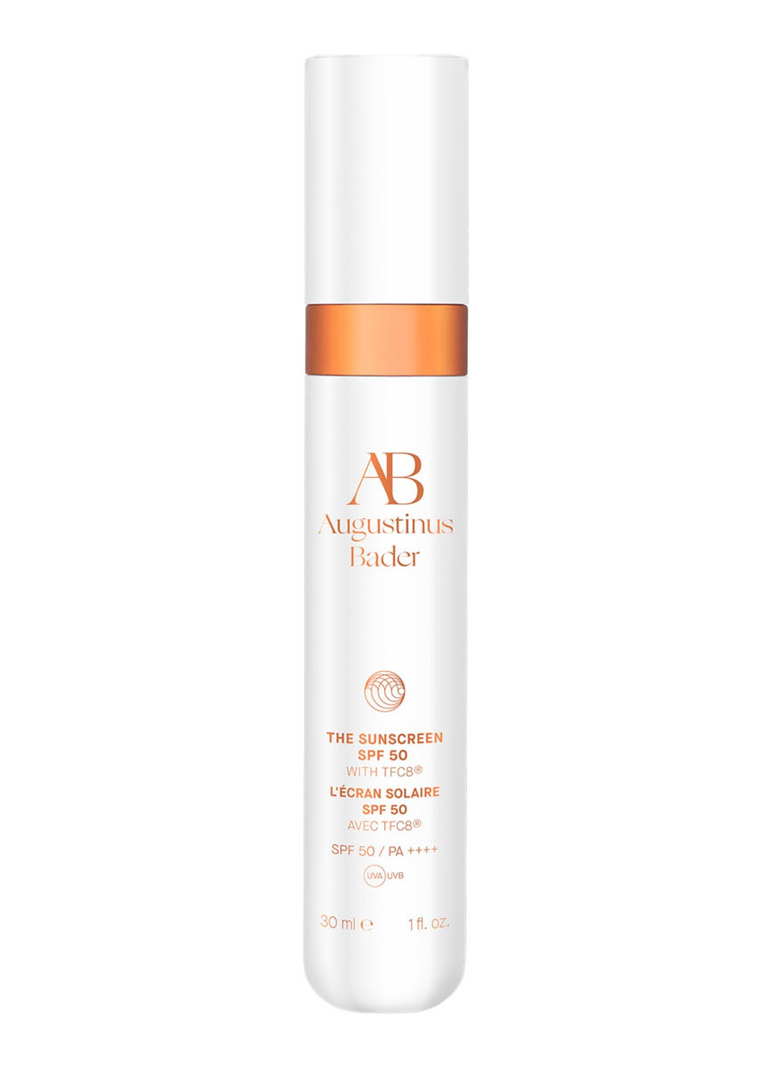 Augustinus Bader The Sunscreen SPF 50 - zonnebrand voor het gezicht - voorkant undefined