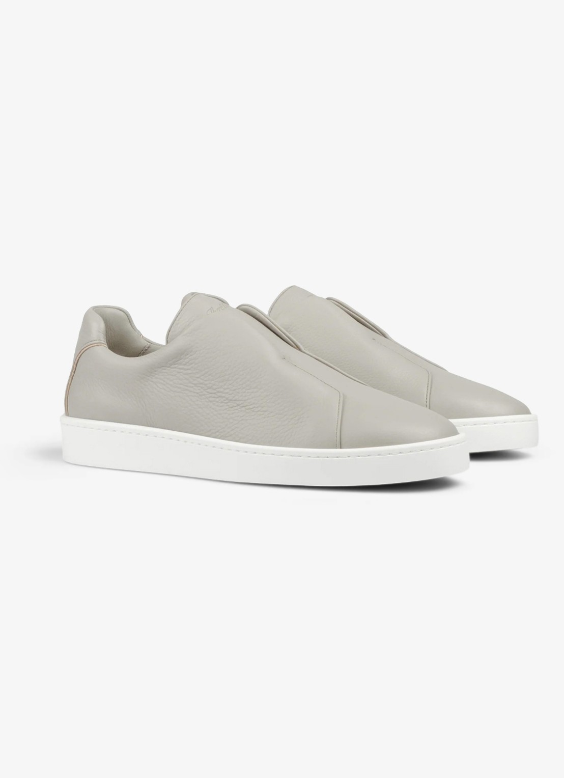 Aurélien AUR3 sneaker van kalfsleer - detail 2 light grey-50 / grijs