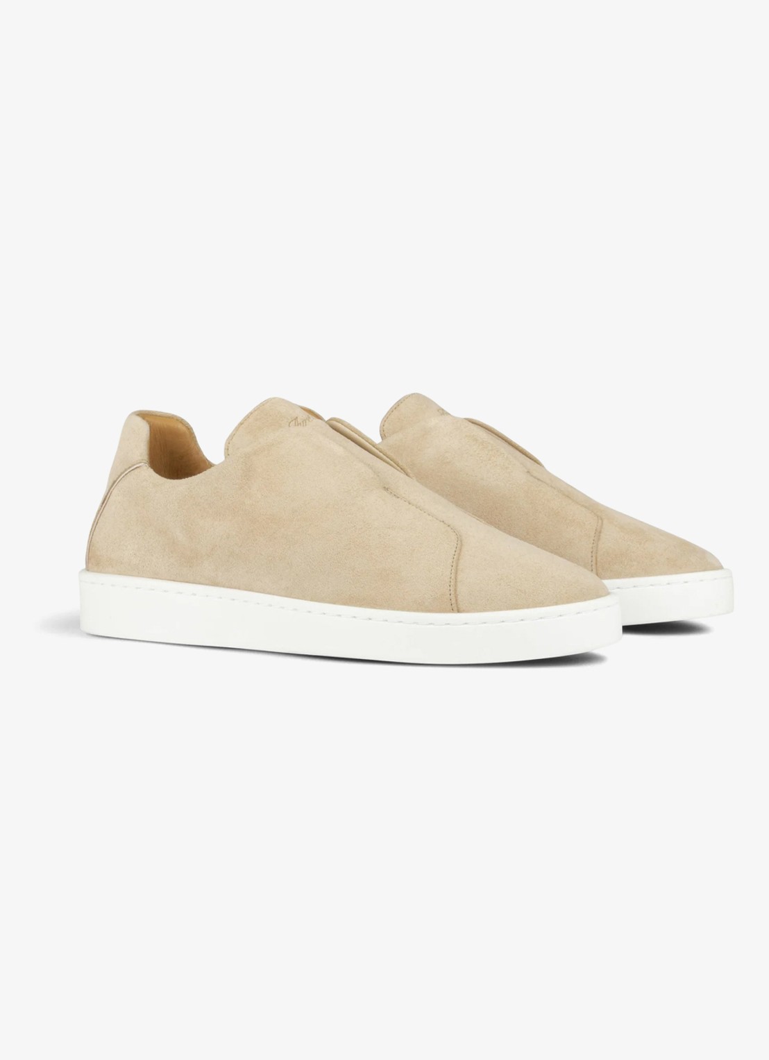 Aurélien AUR3 sneaker van suède - voorkant 3 beige-260 / beige