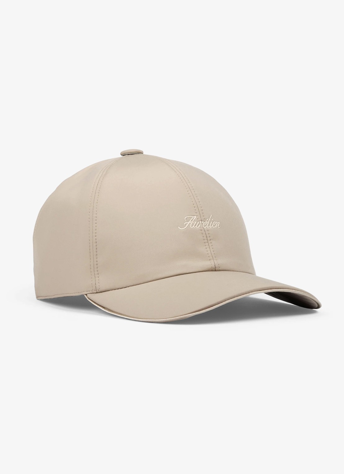 Aurélien Baseball pet met logo - voorkant 2 beige-260 / beige