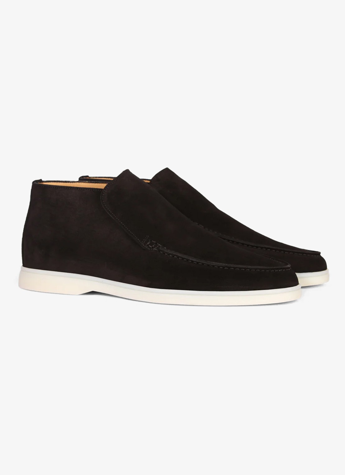 Aurélien City loafer van suède - detail black-1 / zwart
