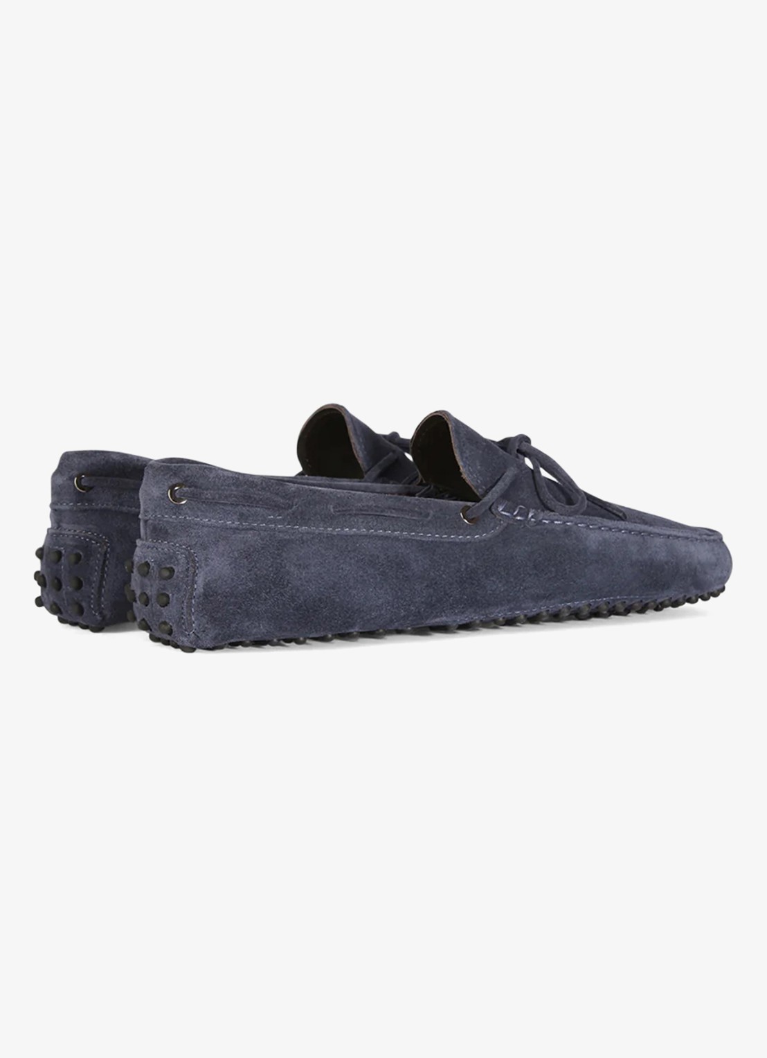 Aurélien Driving mocassins van suède - achterkant steel blue-400 / blauw