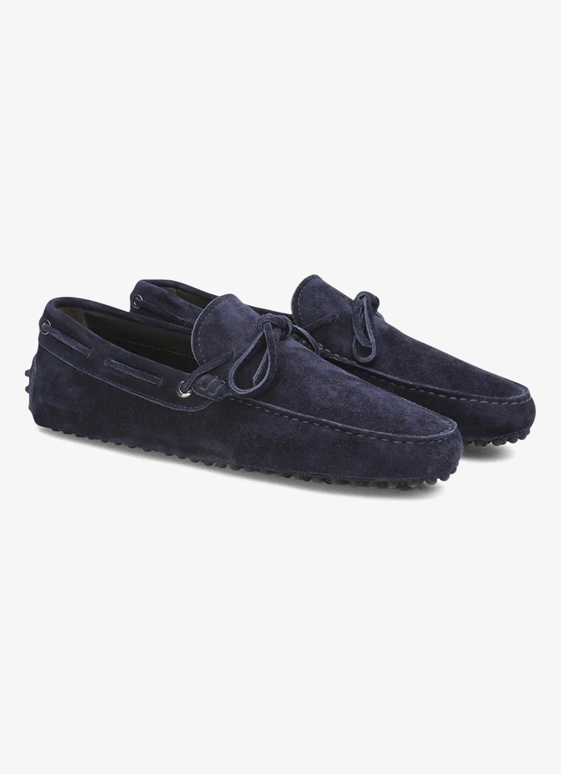 Aurélien Driving mocassins van suède - detail 2 navy-410 / blauw