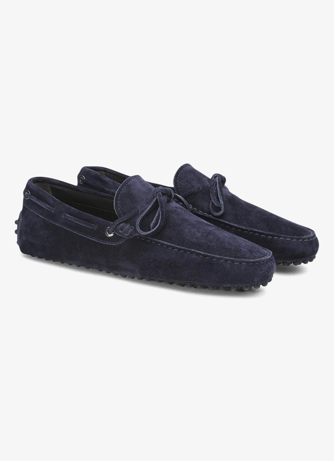 Aurélien Driving mocassins van suède - detail 2 navy-410