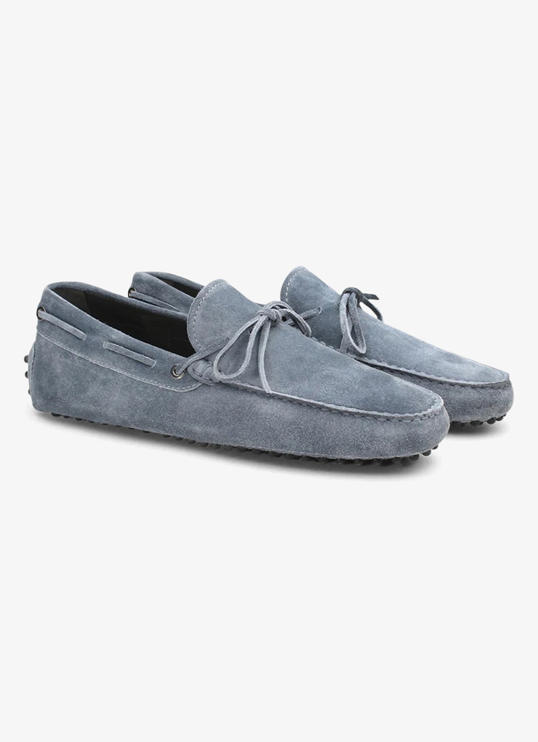 Aurélien Driving mocassins van suède - detail light blue-450