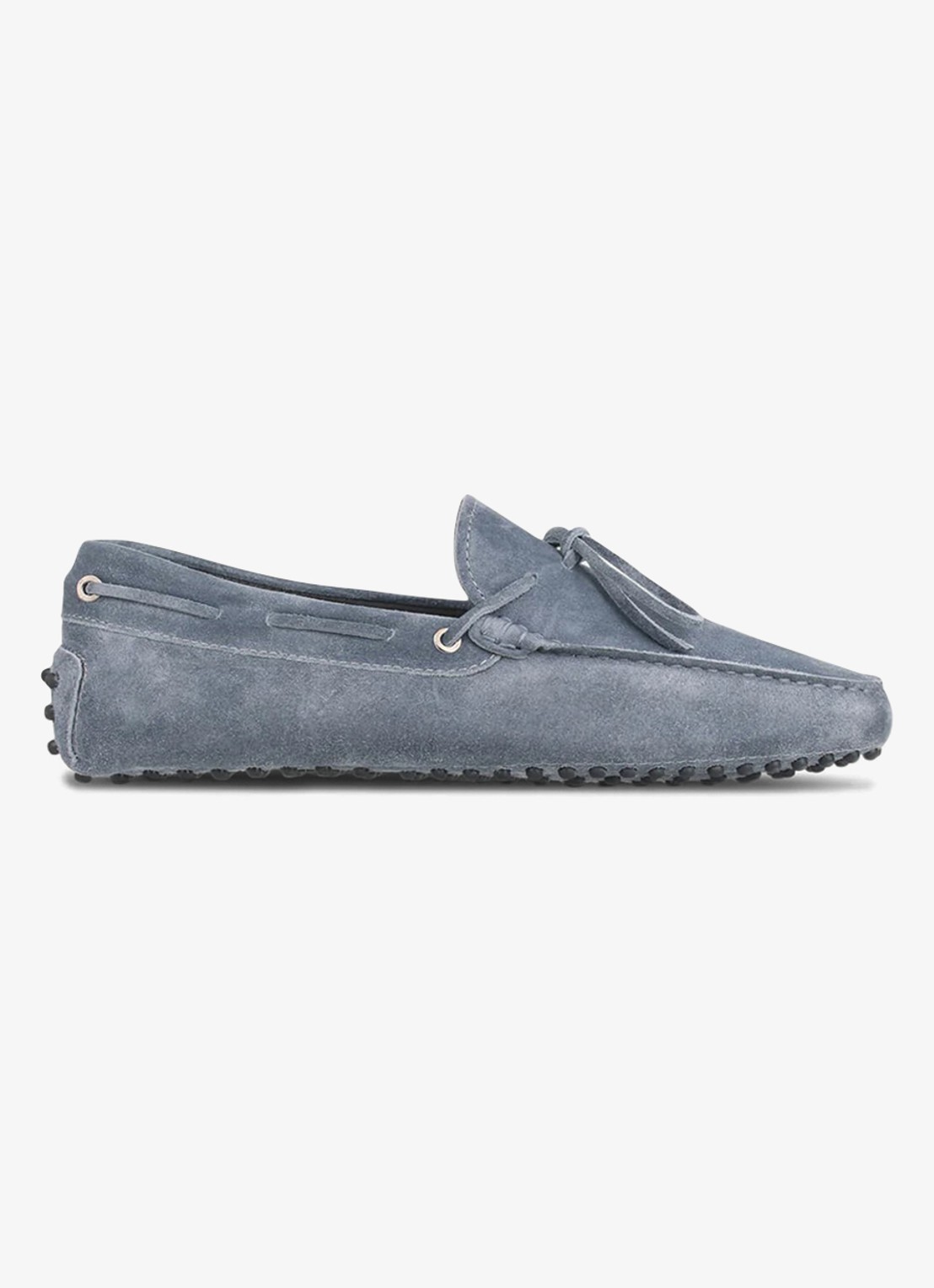 Aurélien Driving mocassins van suède - voorkant 3 light blue-450