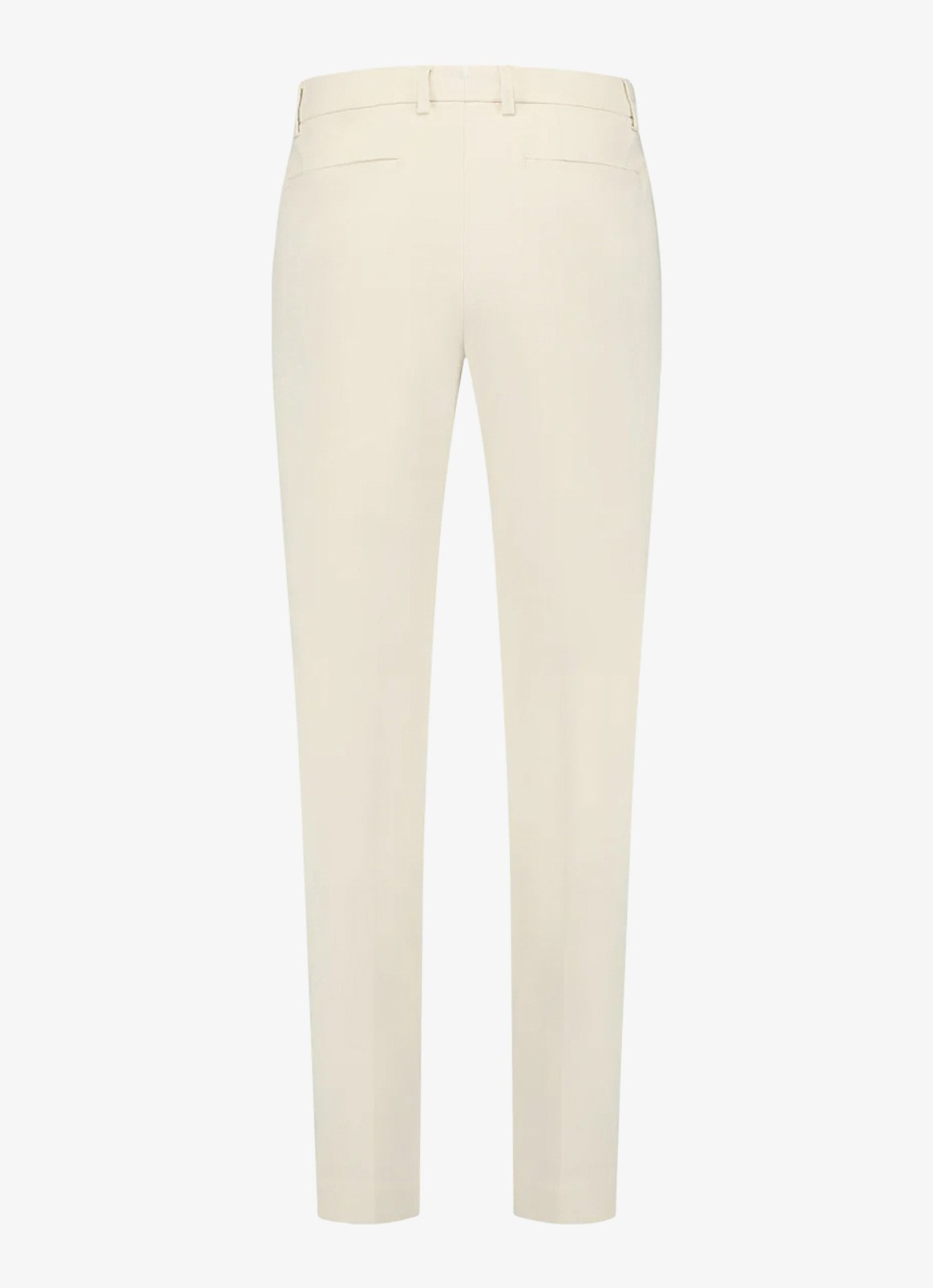 Aurélien Metropolitan straight fit pantalon met steekzakken - detail 4 light beige-271 / beige