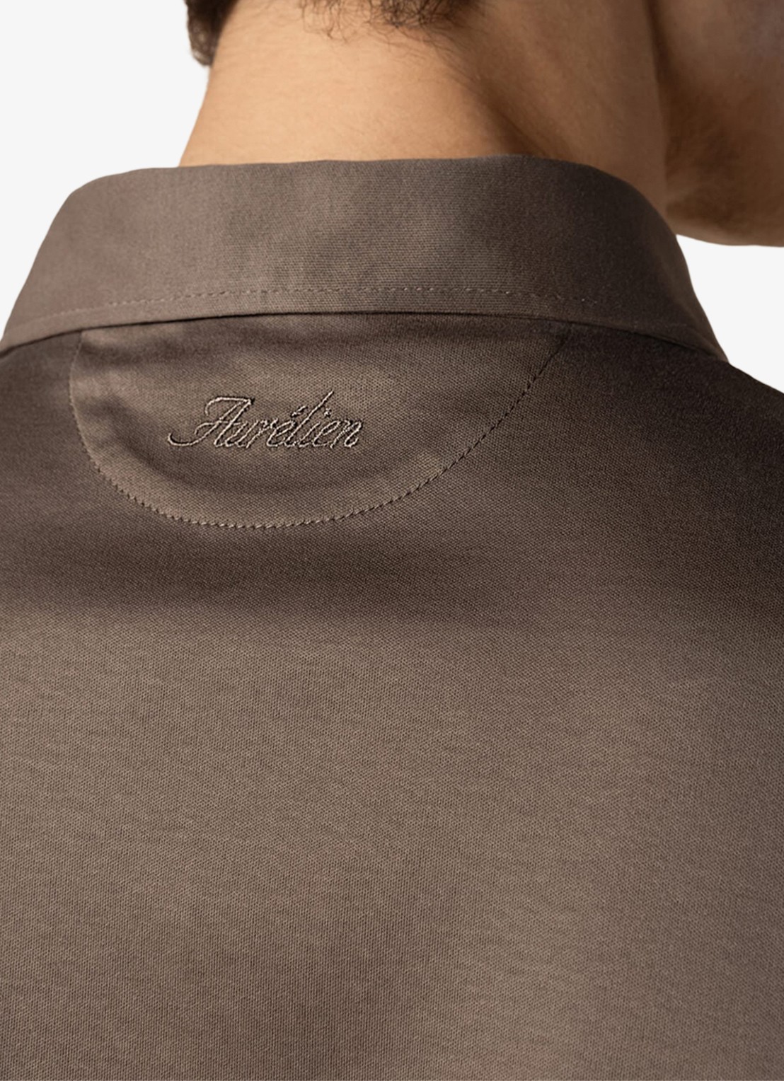 Aurélien Regular fit polo - detail 5 ash grey-30