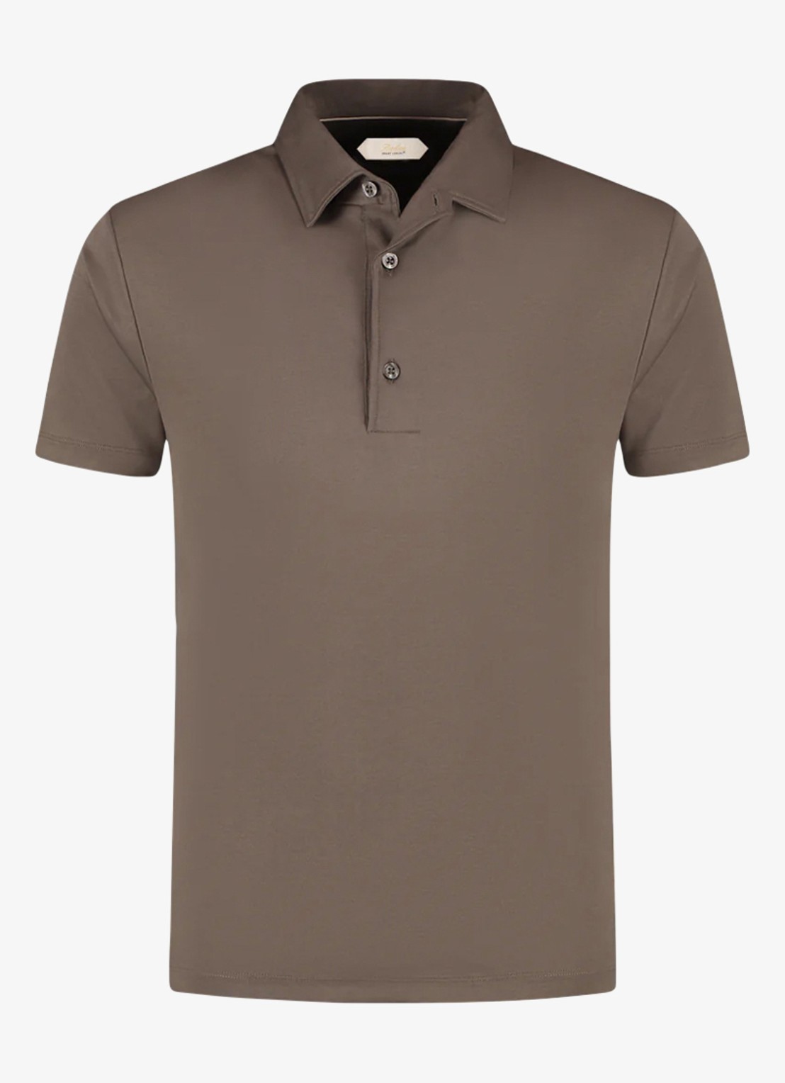 Aurélien Regular fit polo - voorkant ash grey-30