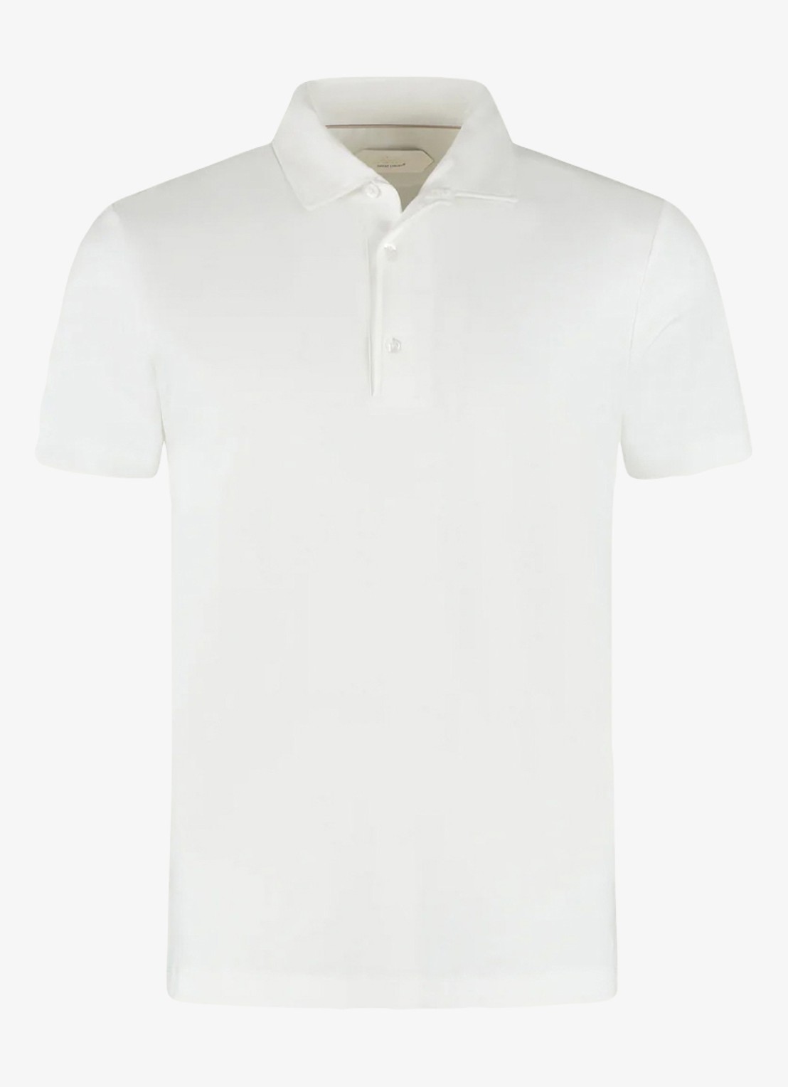 Aurélien Regular fit polo - voorkant 2 petrol-460 / blauw