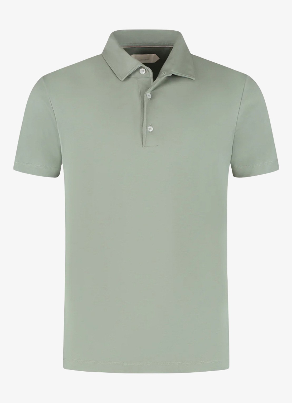 Aurélien Regular fit polo - voorkant pistache-340