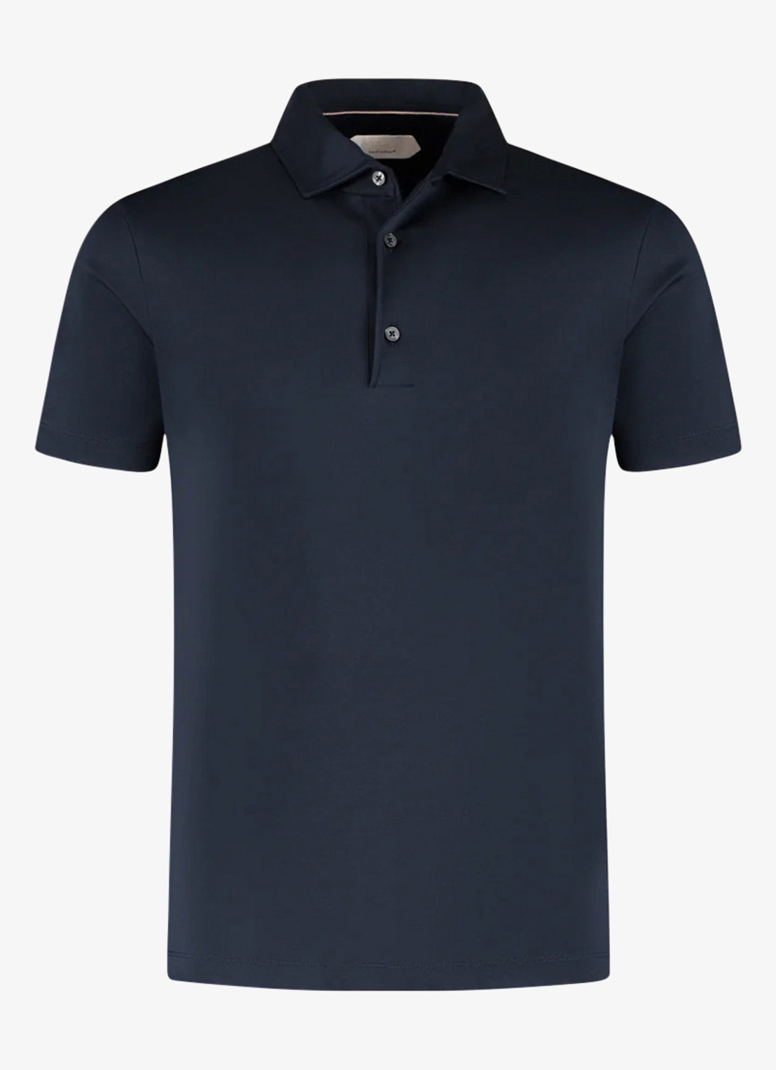 Aurélien Regular fit polo - voorkant 2 navy-410