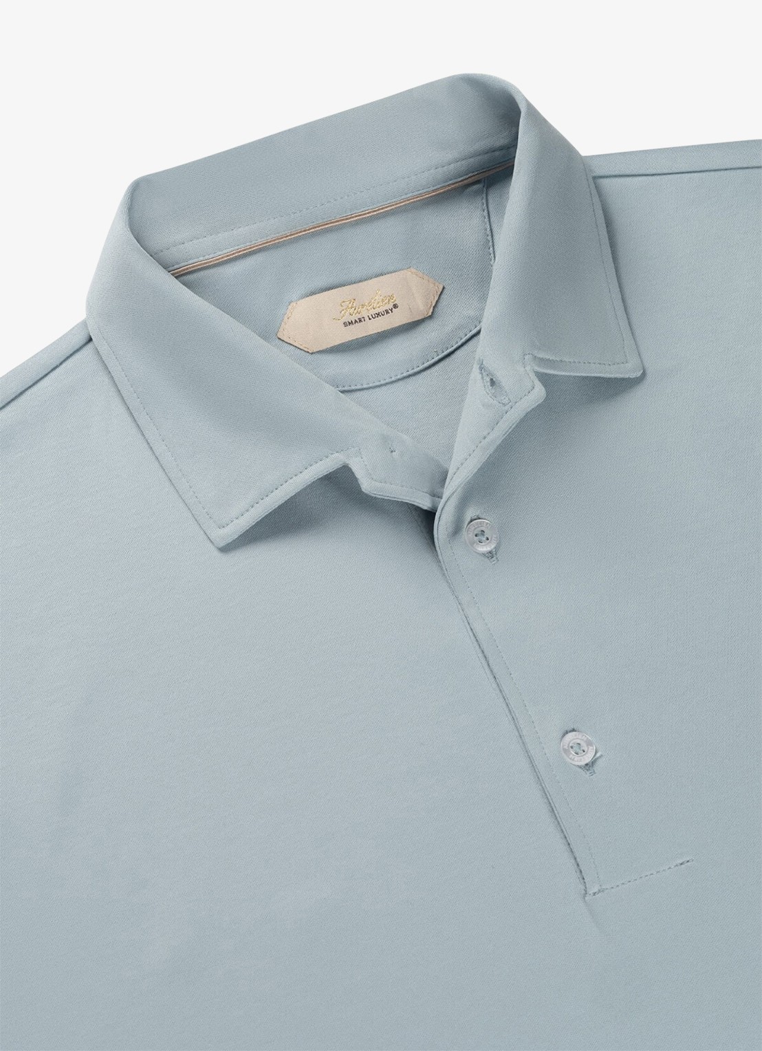 Aurélien Regular fit polo - detail 2 cool blue-453