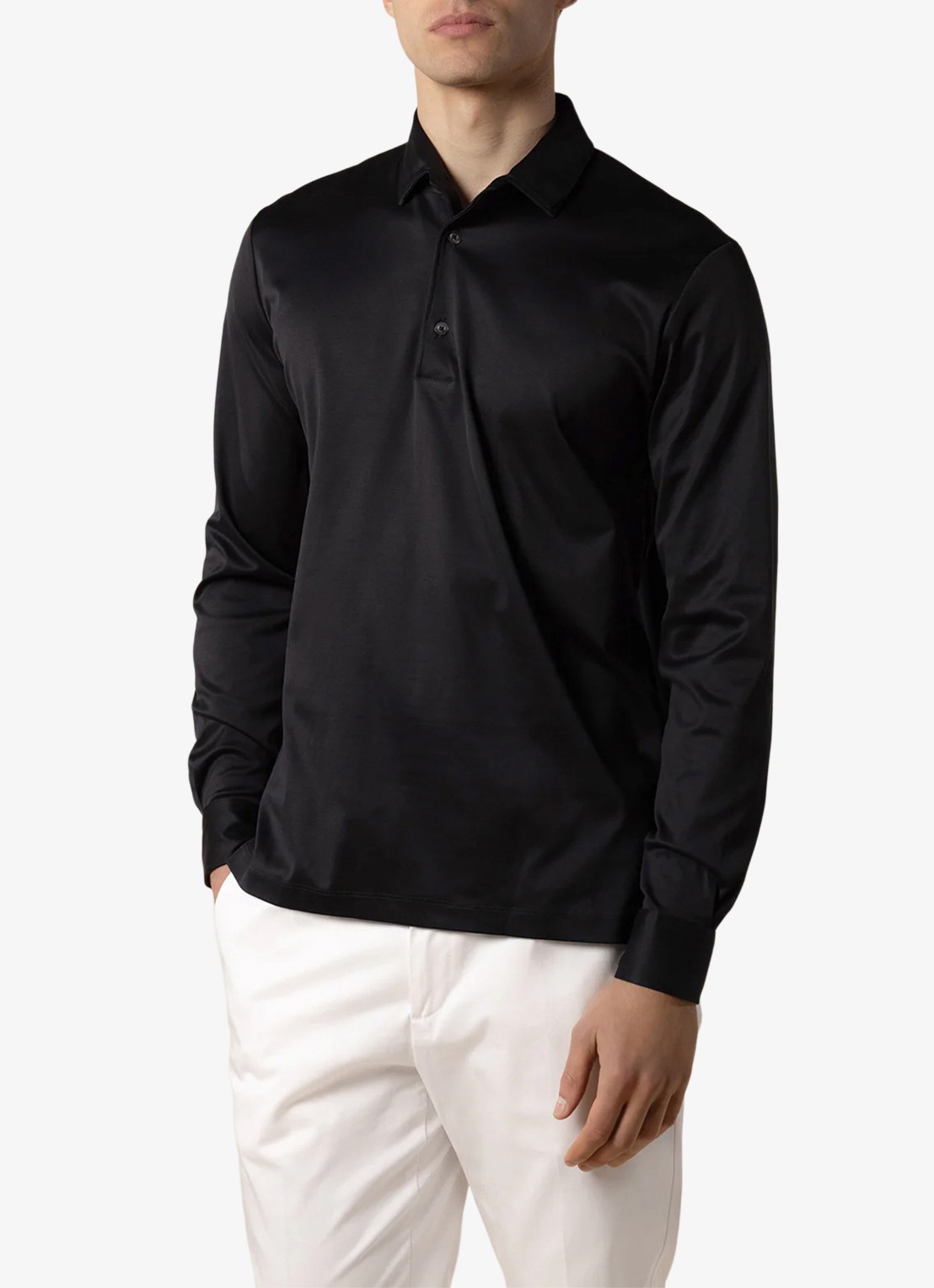 Aurélien Regular fit polo - detail 3 black-1
