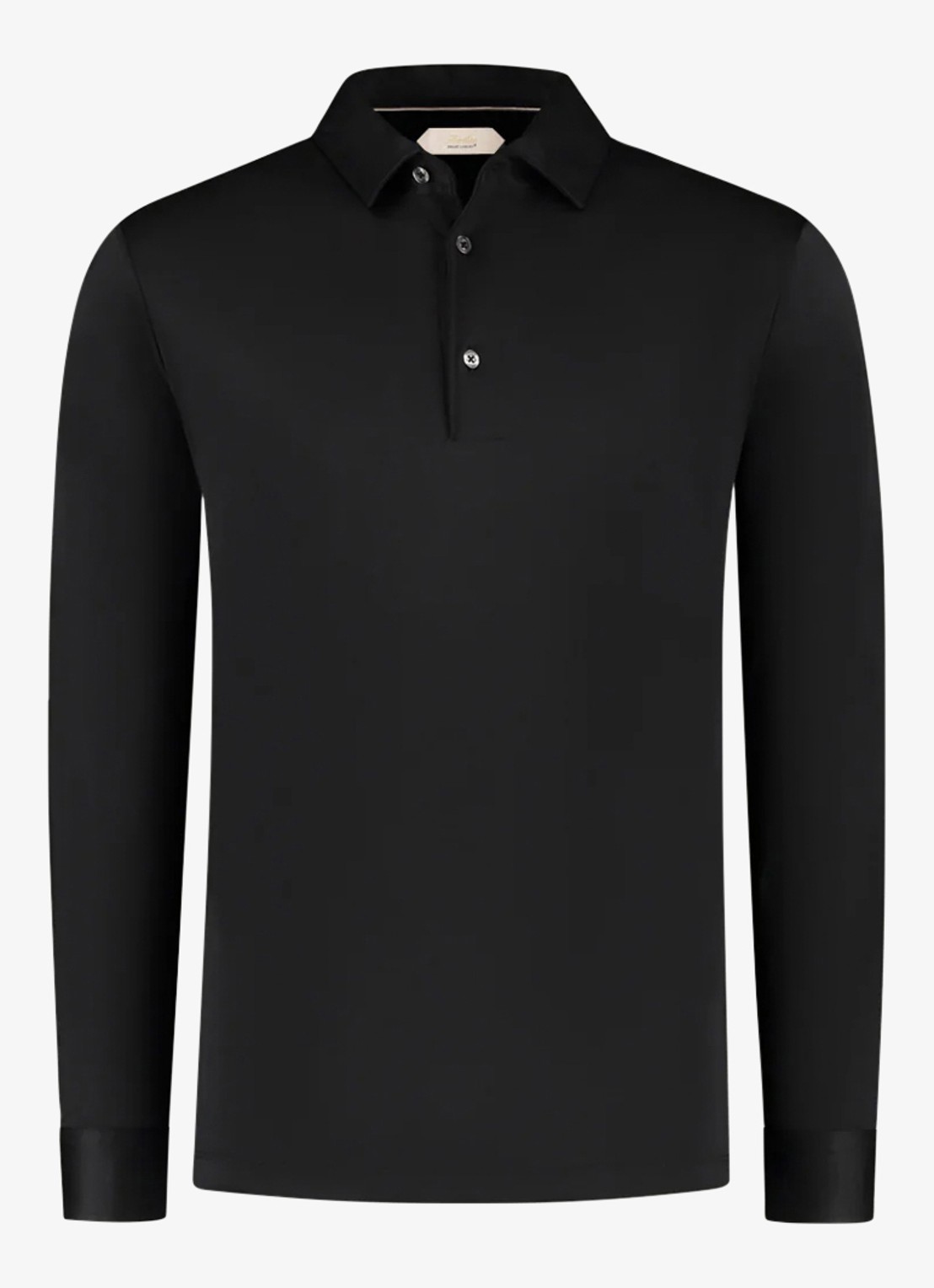 Aurélien Regular fit polo - voorkant 2 black-1