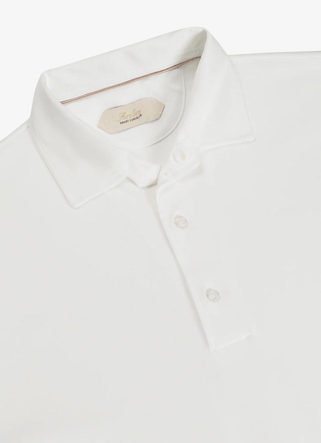 Aurélien Regular fit polo - detail 4 petrol-460 / blauw