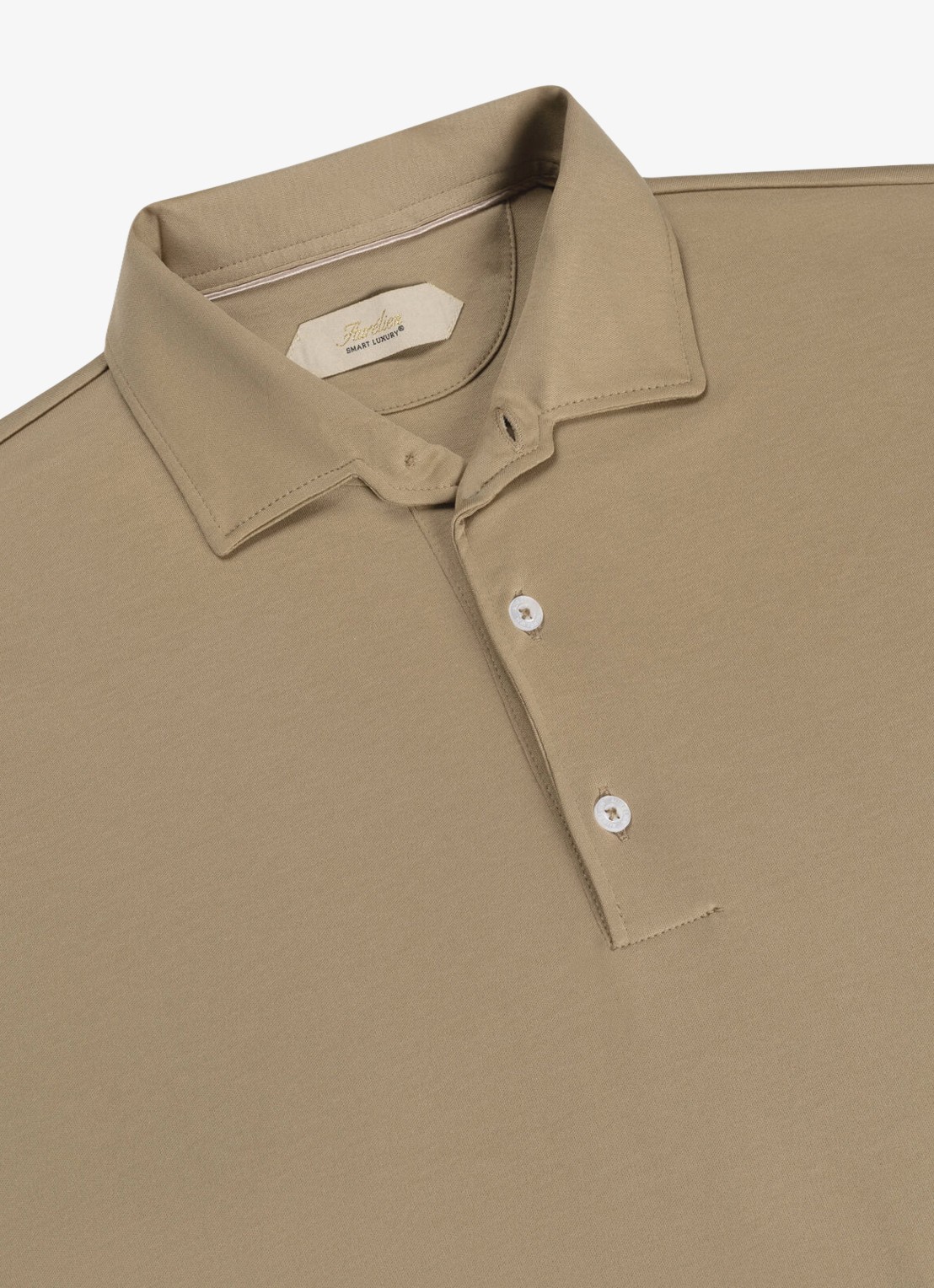 Aurélien Regular fit polo - detail 4 chocolate-201 / bruin