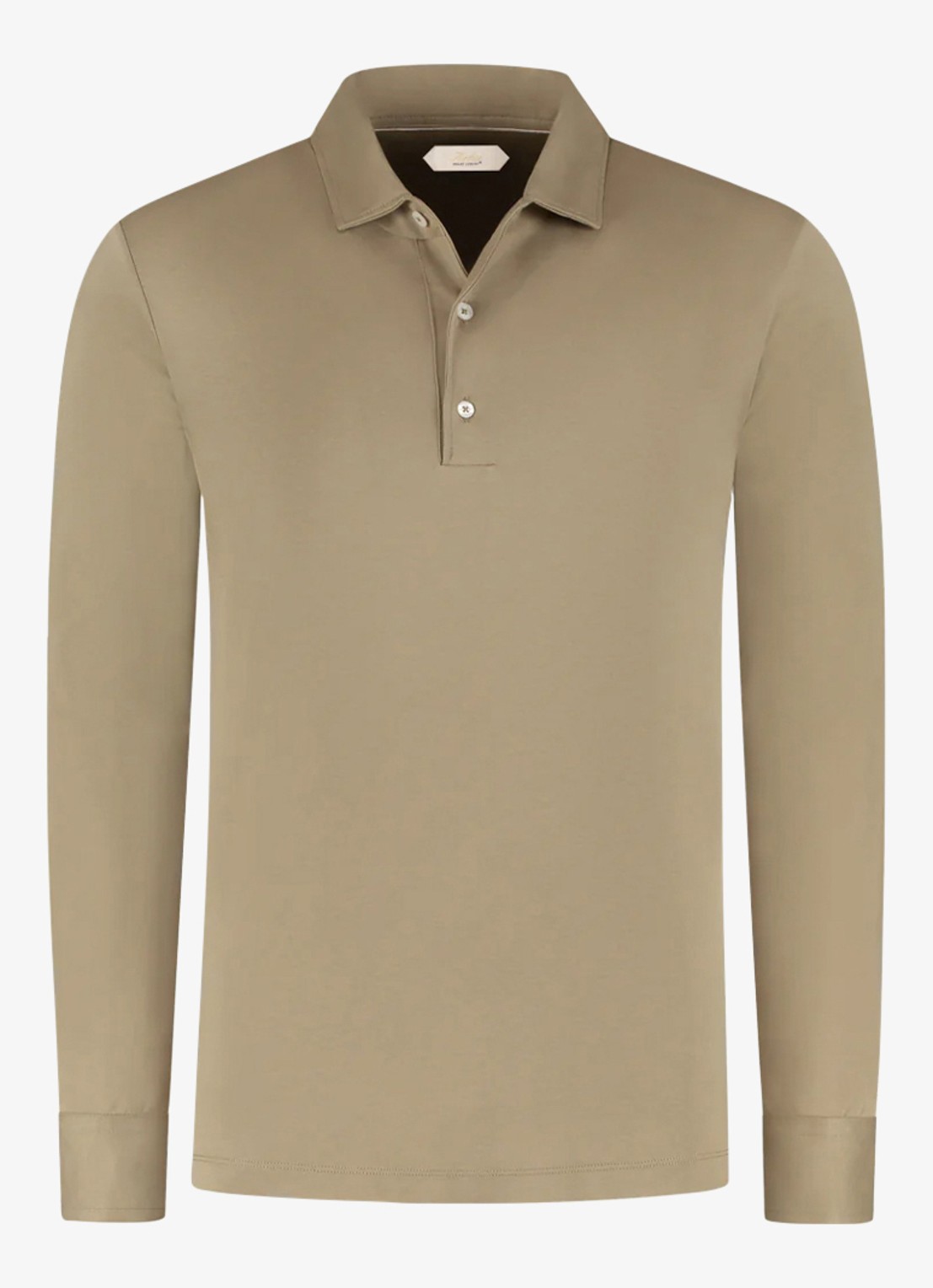Aurélien Regular fit polo - voorkant chocolate-201 / bruin