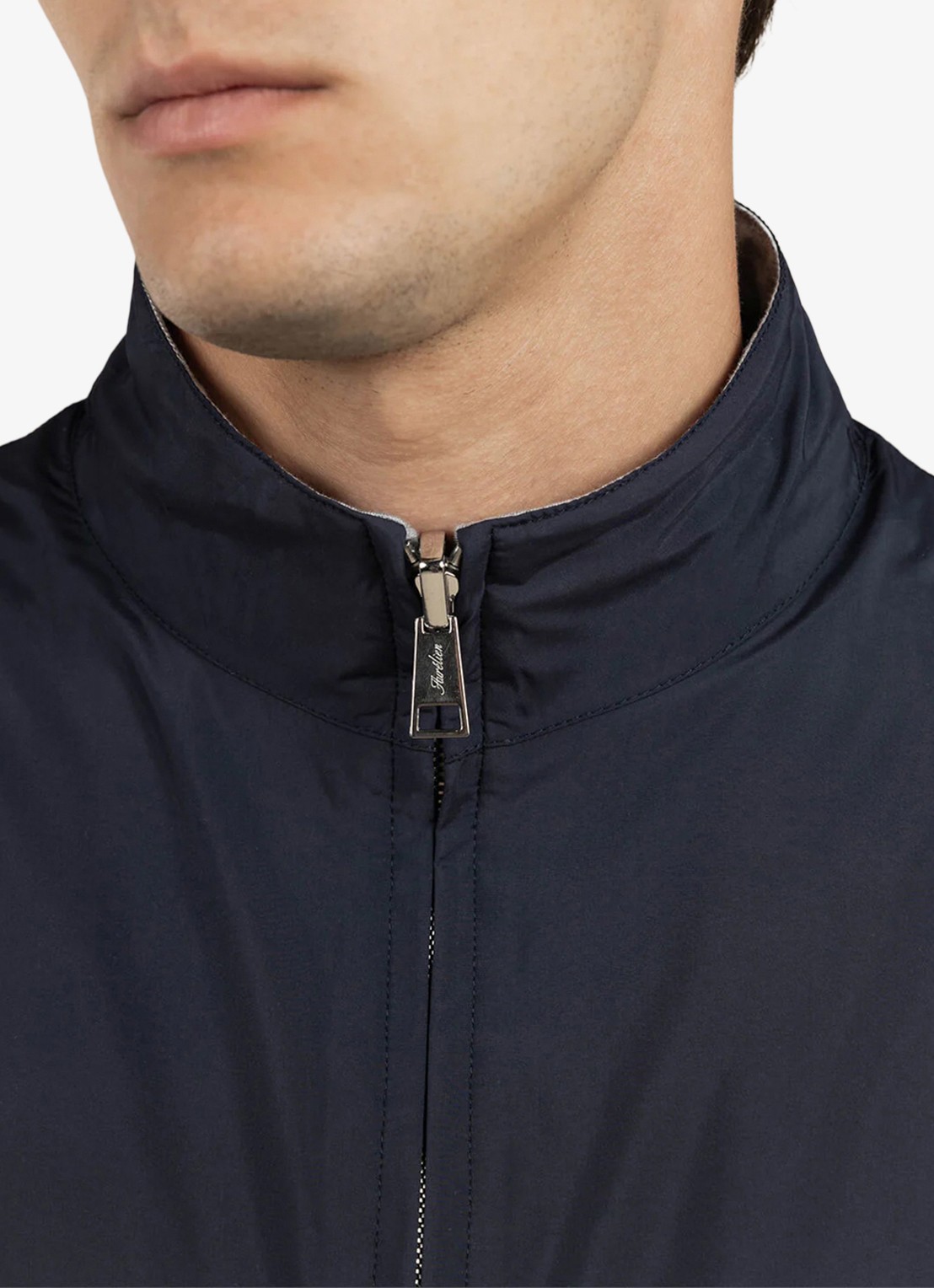 Aurélien Reversible jack met steekzakken - detail 4 beige-260