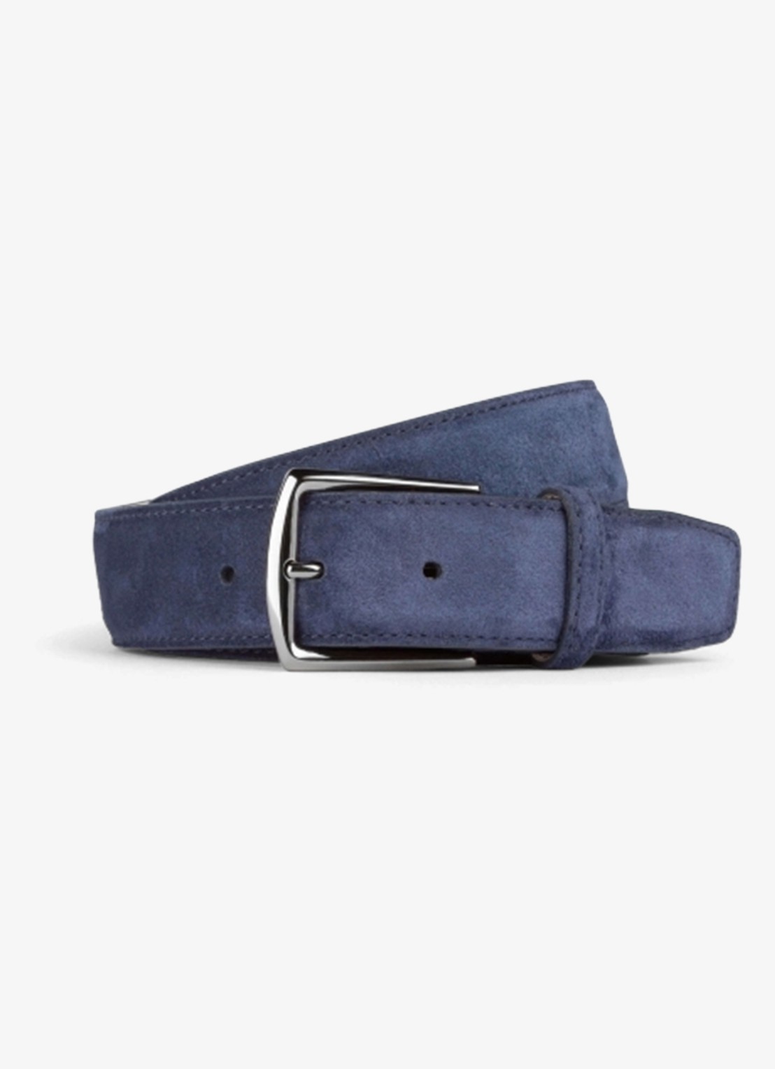 Aurélien Riem van suède - voorkant 3 navy-410 / blauw
