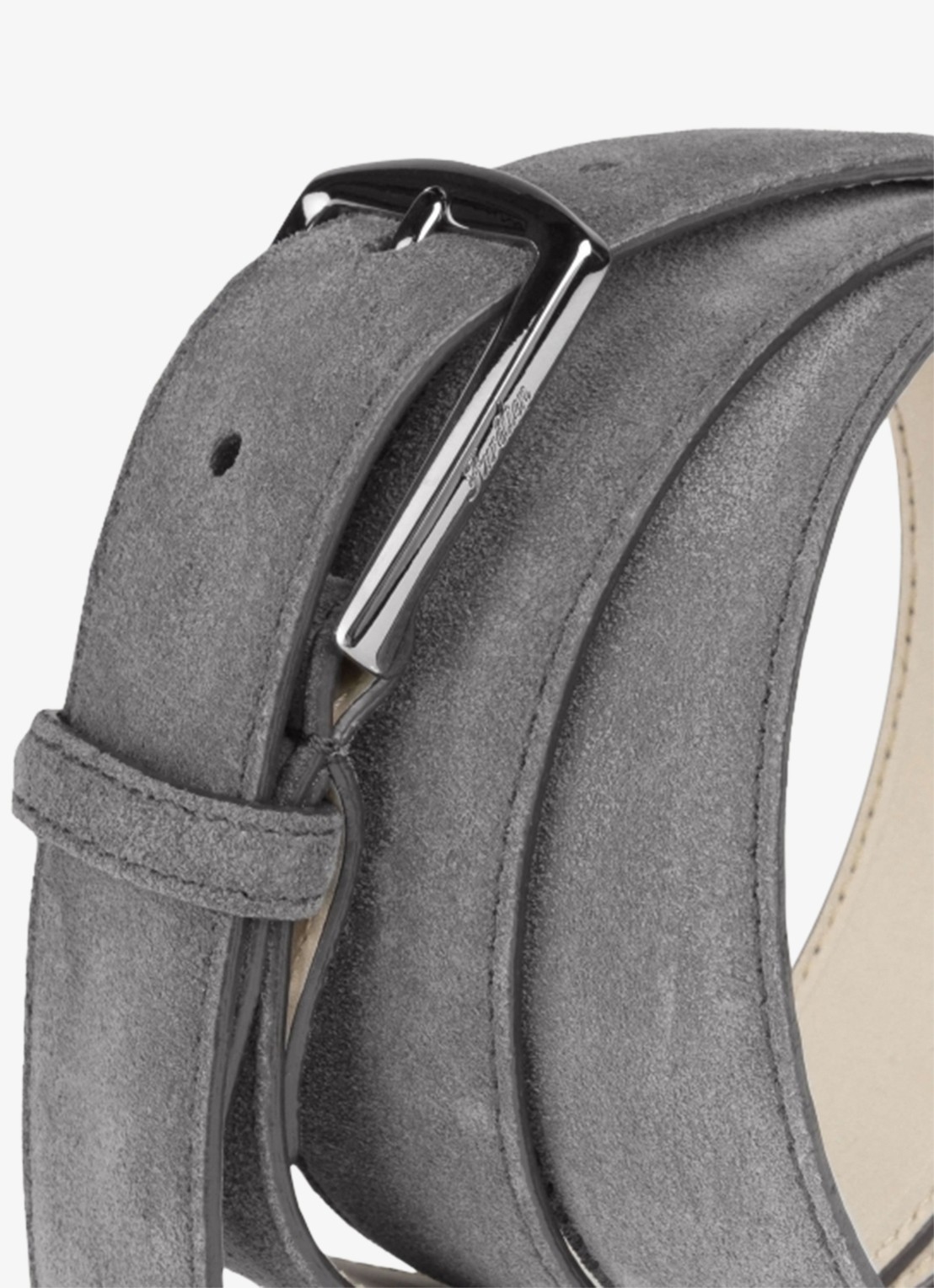 Aurélien Riem van suède - detail 2 grey-60 / grijs