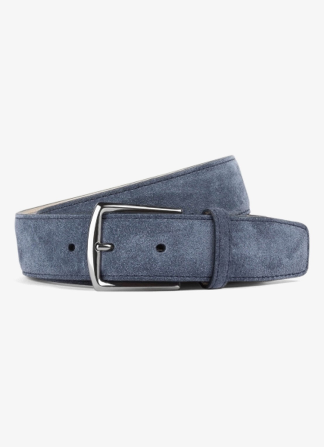 Aurélien Riem van suède - voorkant 3 steel blue-400 / blauw