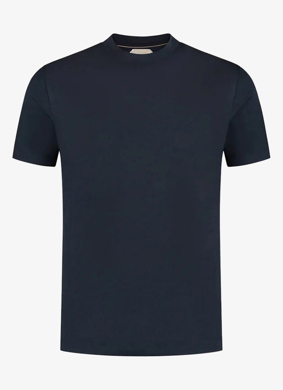 Aurélien T-shirt met ronde hals - voorkant navy-410