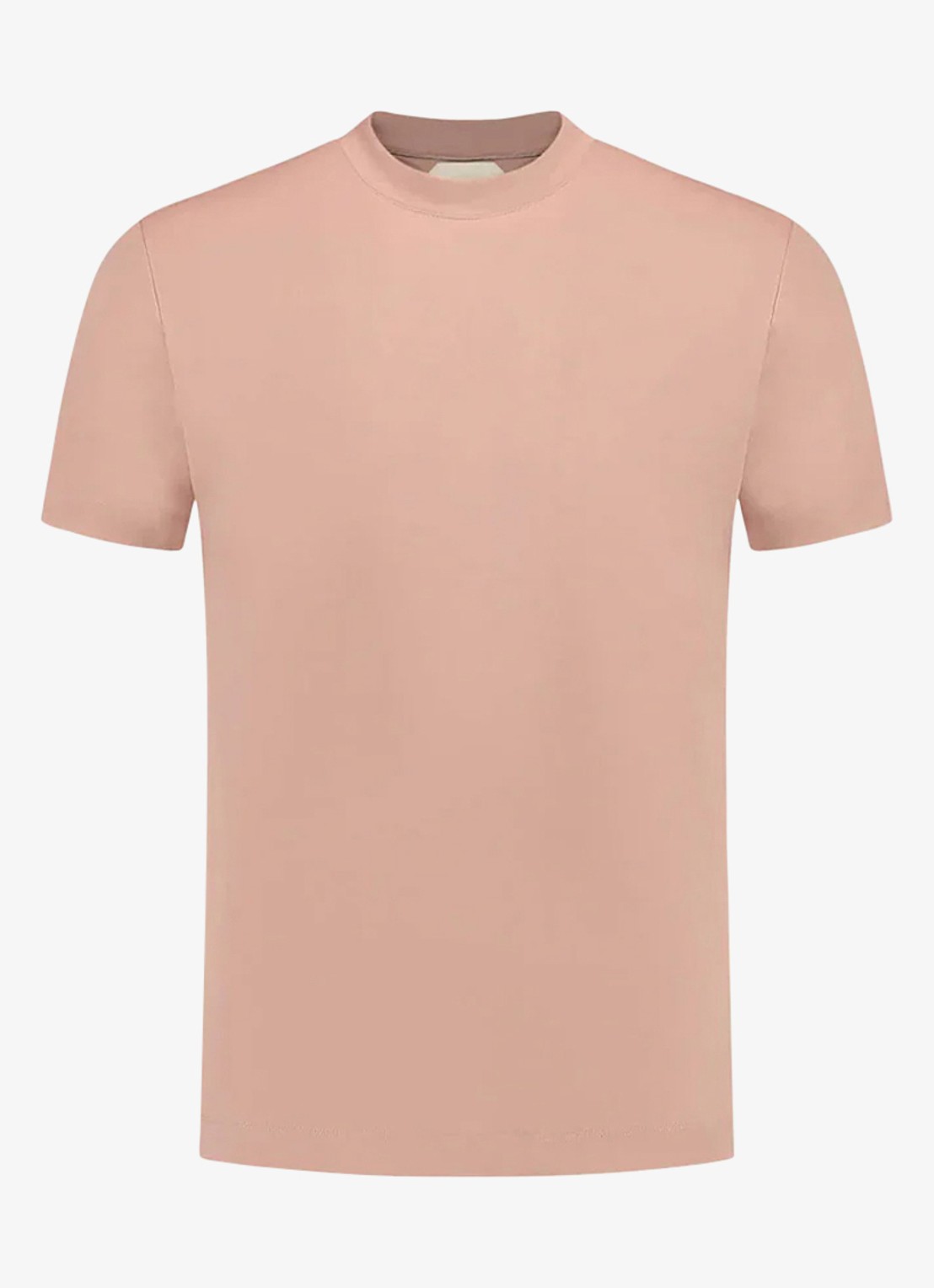 Aurélien T-shirt met ronde hals - voorkant 2 dusty pink-682