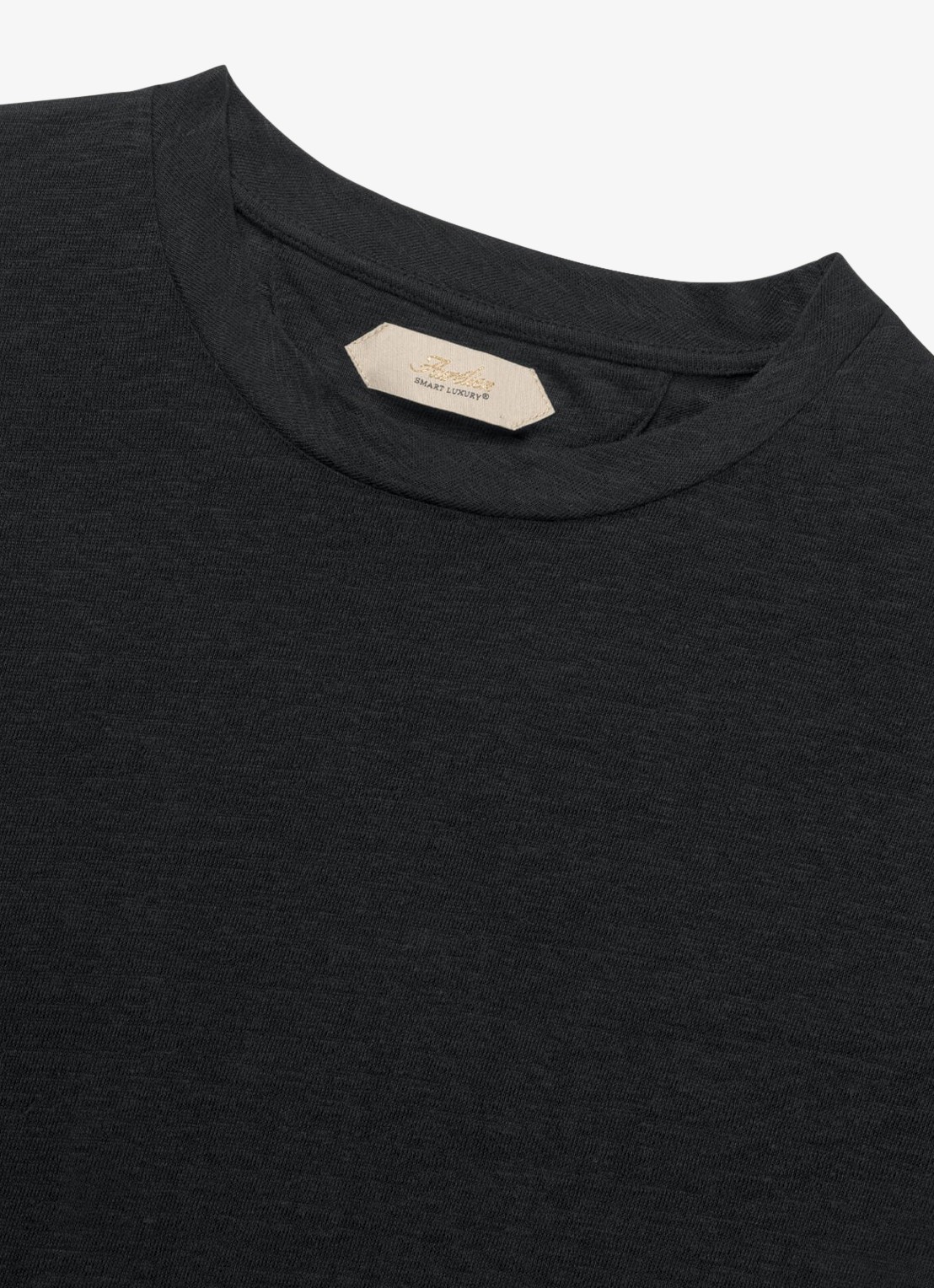 Aurélien T-shirt van linnen - detail 4 black-1