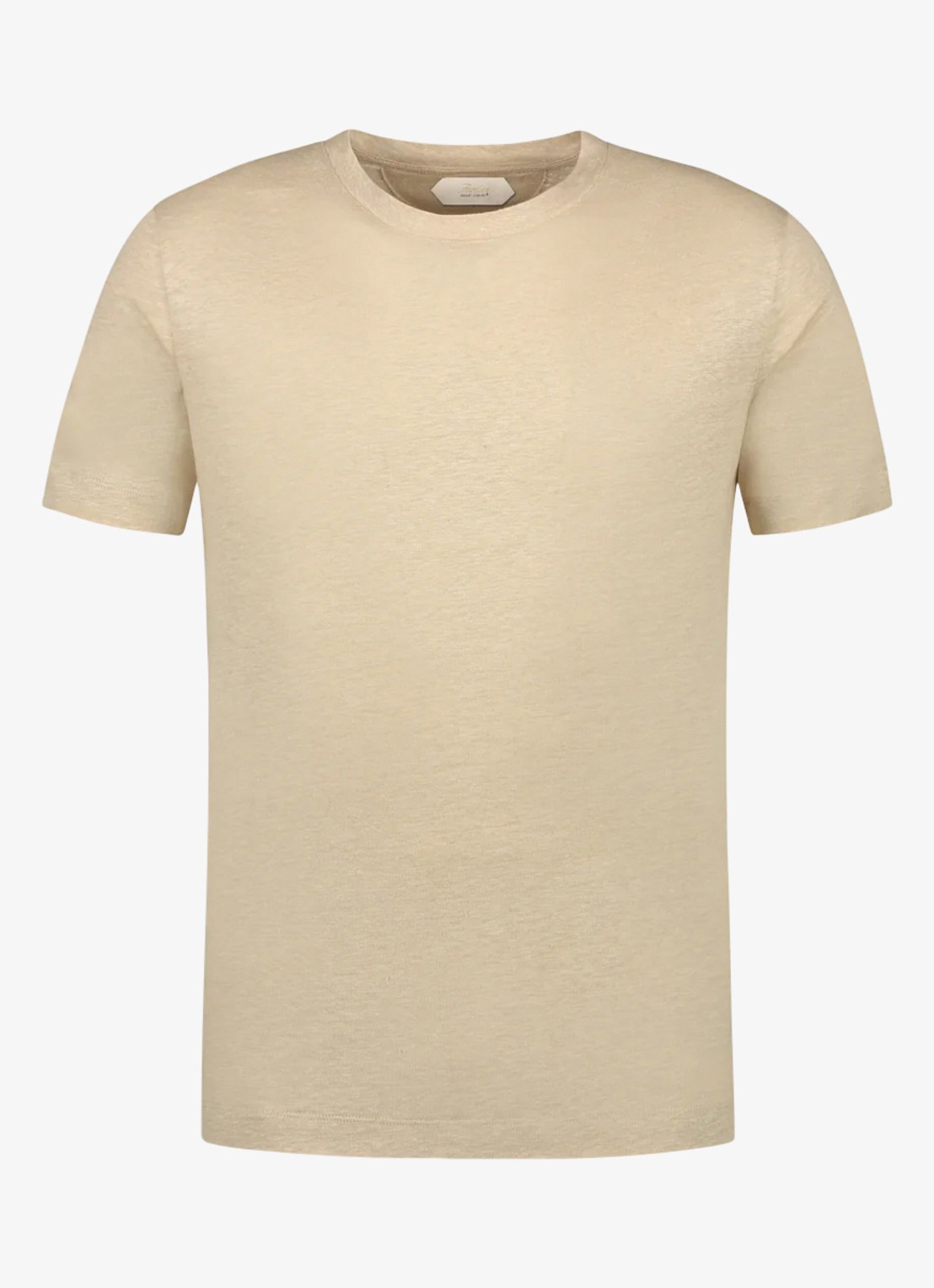 Aurélien T-shirt van linnen - voorkant 4 beige-260