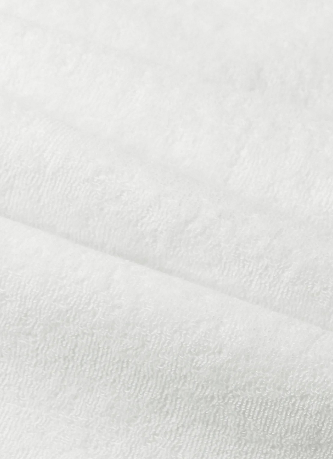Aurélien Terry Towelling T-Shirt - detail 7 petrol-460 / blauw