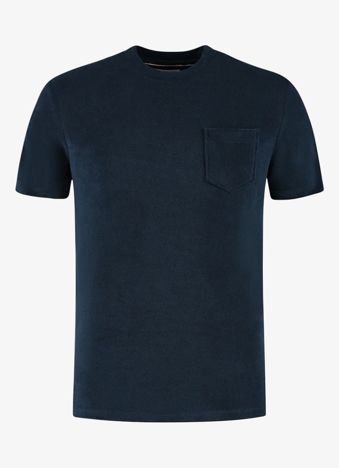 Aurélien Terry Towelling T-Shirt - voorkant 5 dark beige-251 / beige