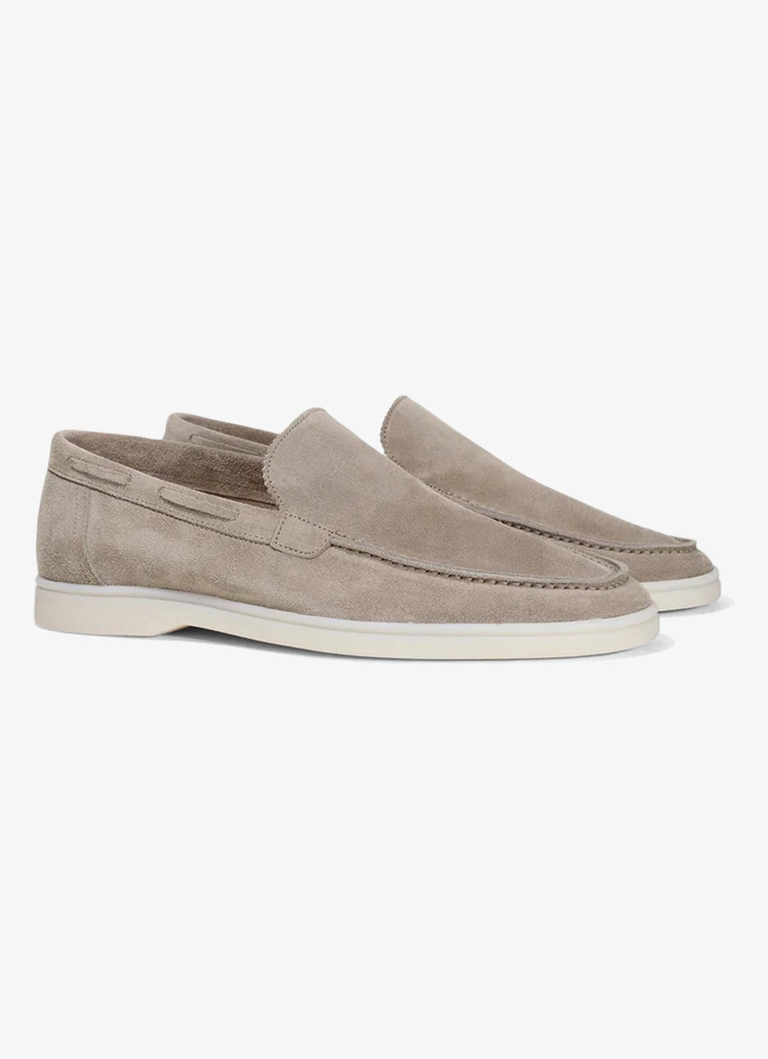 Aurélien Yacht loafer van suède - detail 3 light grey-50