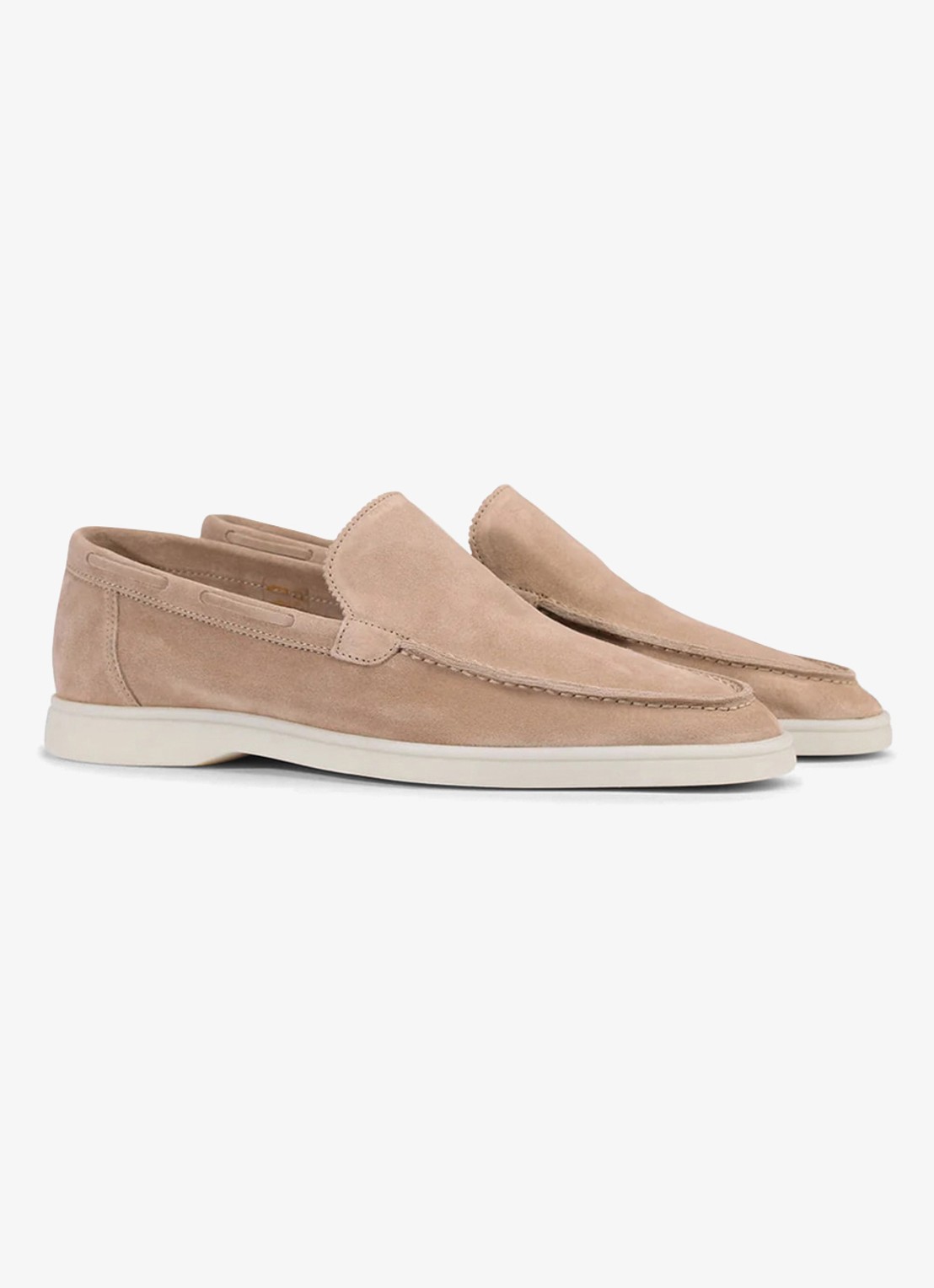 Aurélien Yacht loafer van suède - detail beige-260 / beige