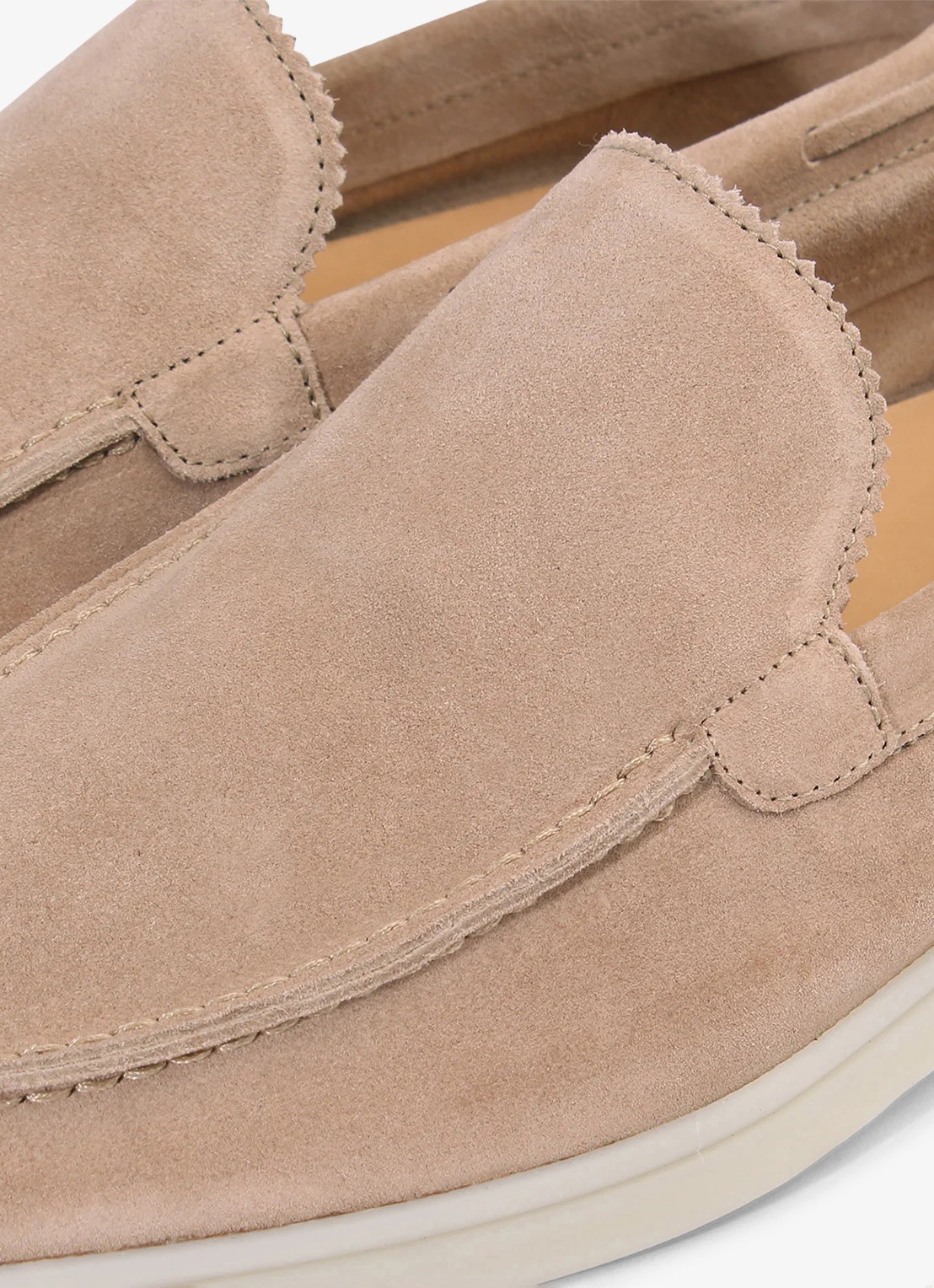 Aurélien Yacht loafer van suède - detail 2 beige-260 / beige