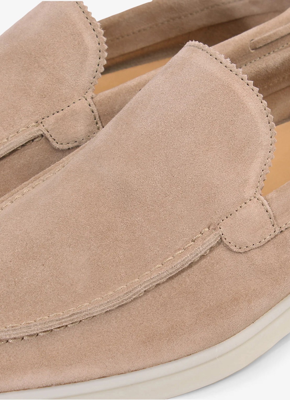 Aurélien Yacht loafer van suède - detail 2 beige-260 / beige