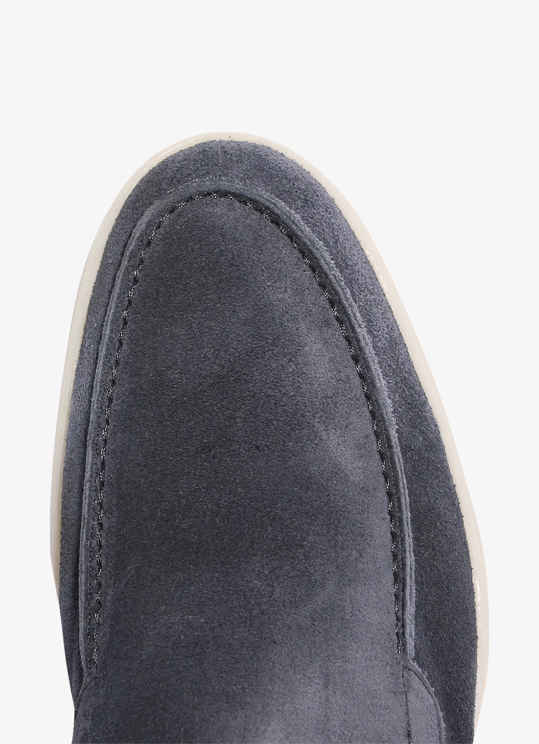 Aurélien Yacht loafer van suède - detail 5 steel blue-400 / blauw