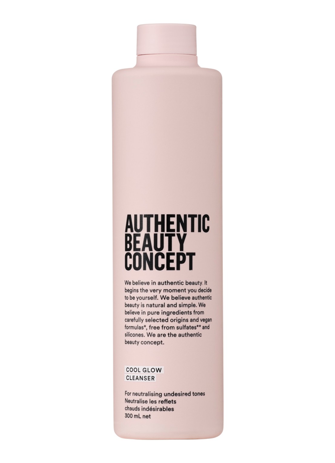 Authentic Beauty Concept  Cool Glow Cleanser - zilvershampoo - voorkant undefined