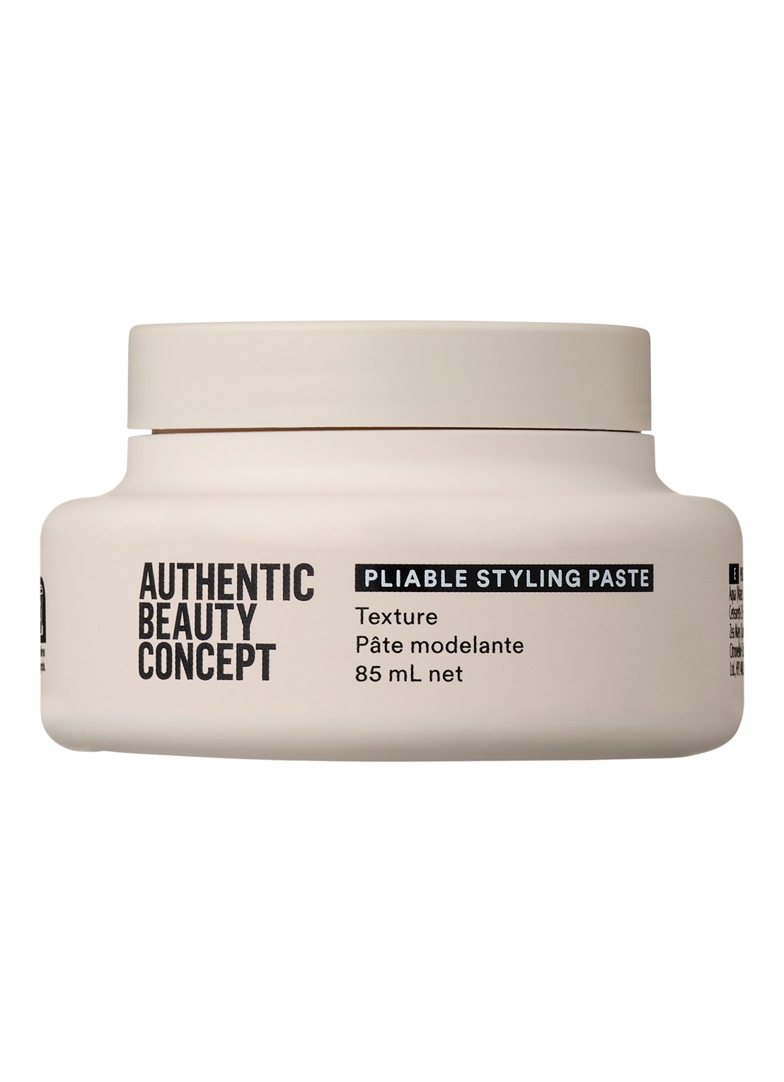 Authentic Beauty Concept Pliable Styling Paste - stylingcrème - voorkant undefined