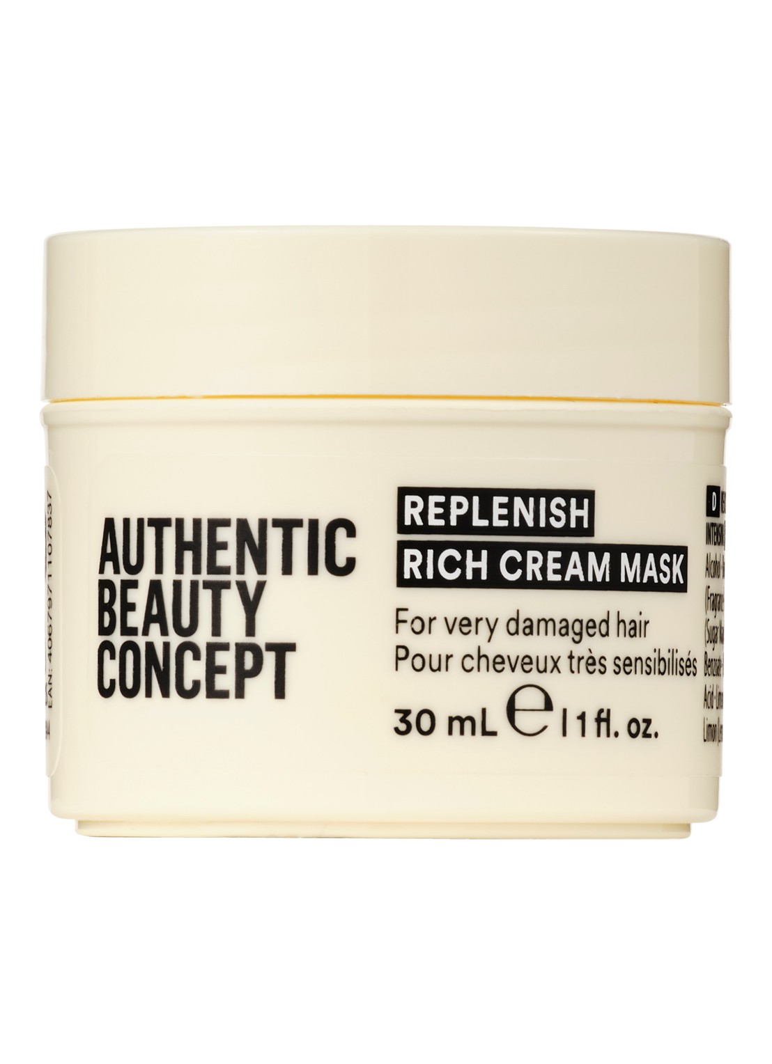 Authentic Beauty Concept Replenish Rich Cream Mask - haarmasker - voorkant 3 undefined