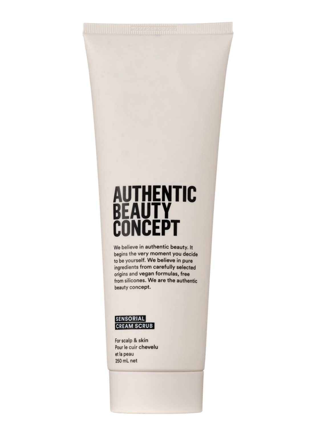 Authentic Beauty Concept Sensorial Cream Scrub - hoofhuid- en lichaamscrub - voorkant undefined