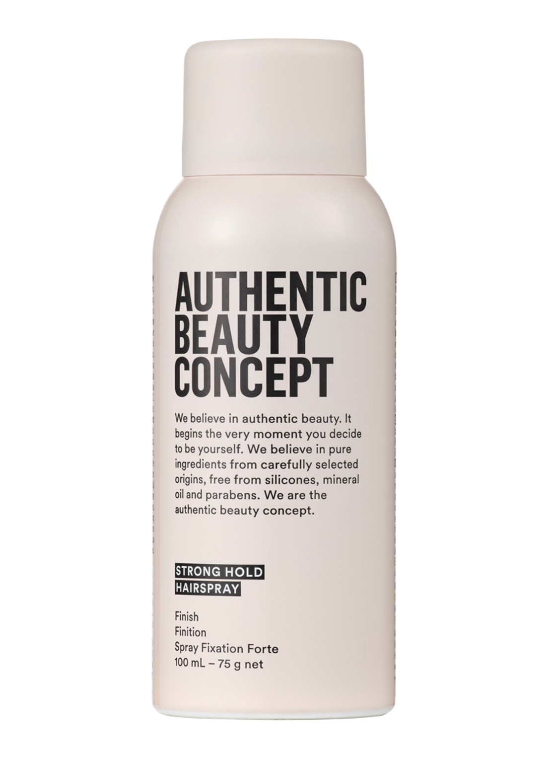 Authentic Beauty Concept Strong Hold Hairspray - haarspray - voorkant 3 undefined