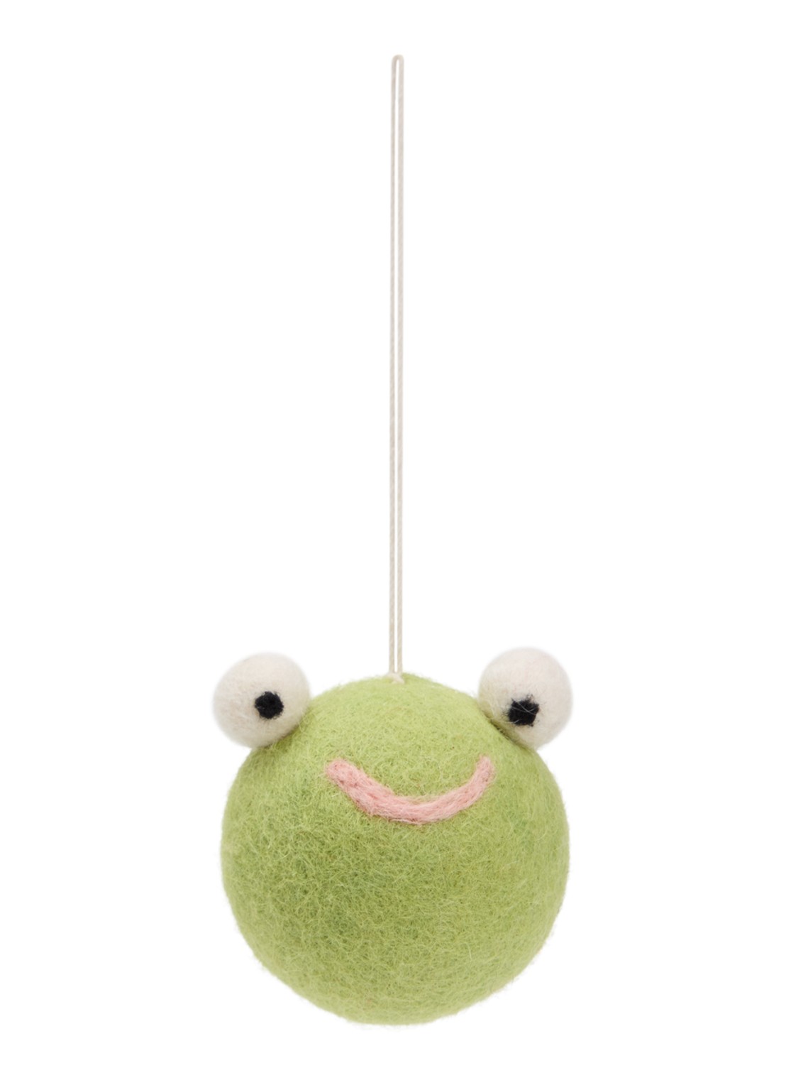 Aveva Kikker kersthanger 5 cm - voorkant groen