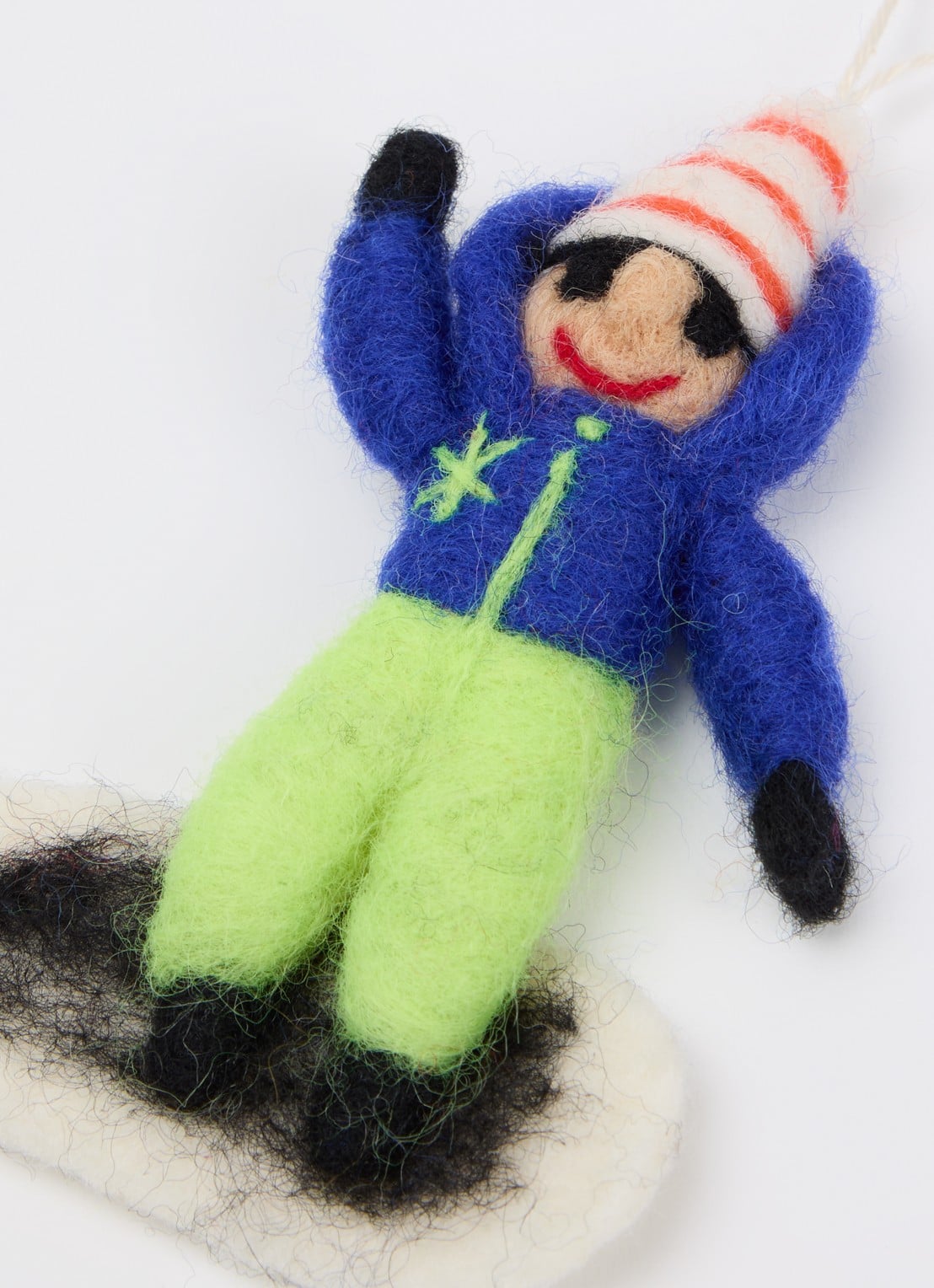 Aveva Snowboard kersthanger 13 cm - detail 3 donkerblauw
