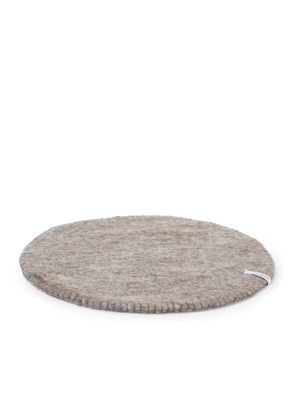 Aveva Zitkussen Ø35 cm - voorkant donkerbeige