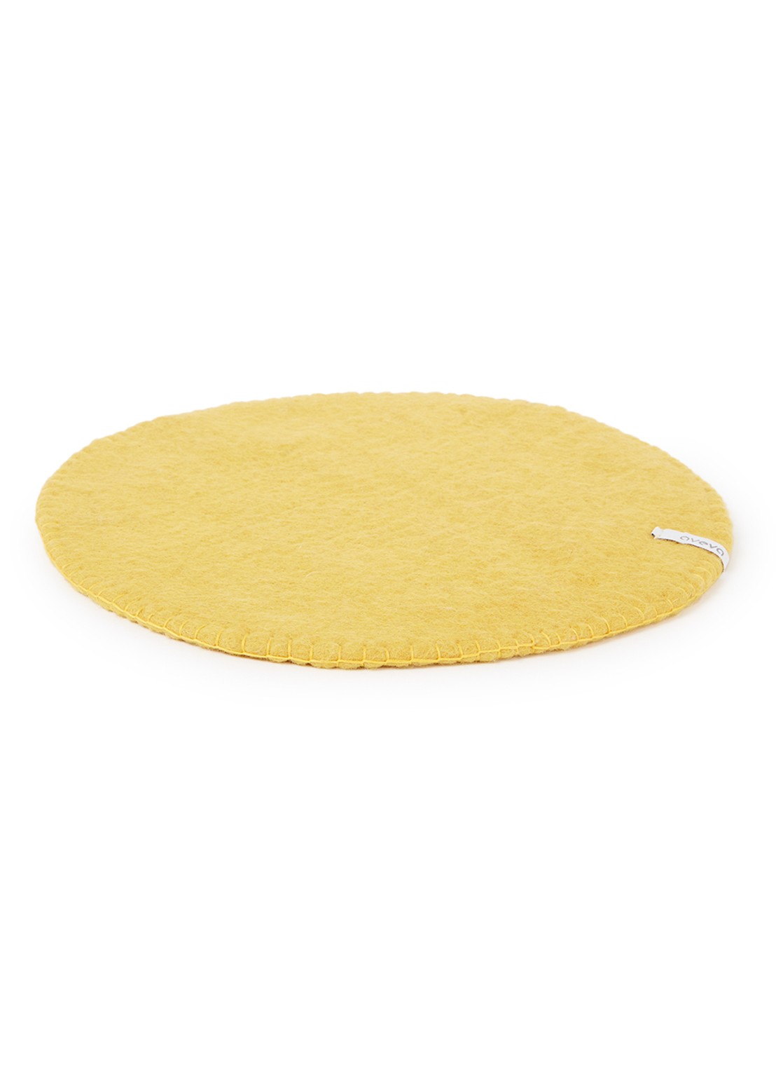 Aveva Zitkussen Ø35 cm - voorkant okergeel