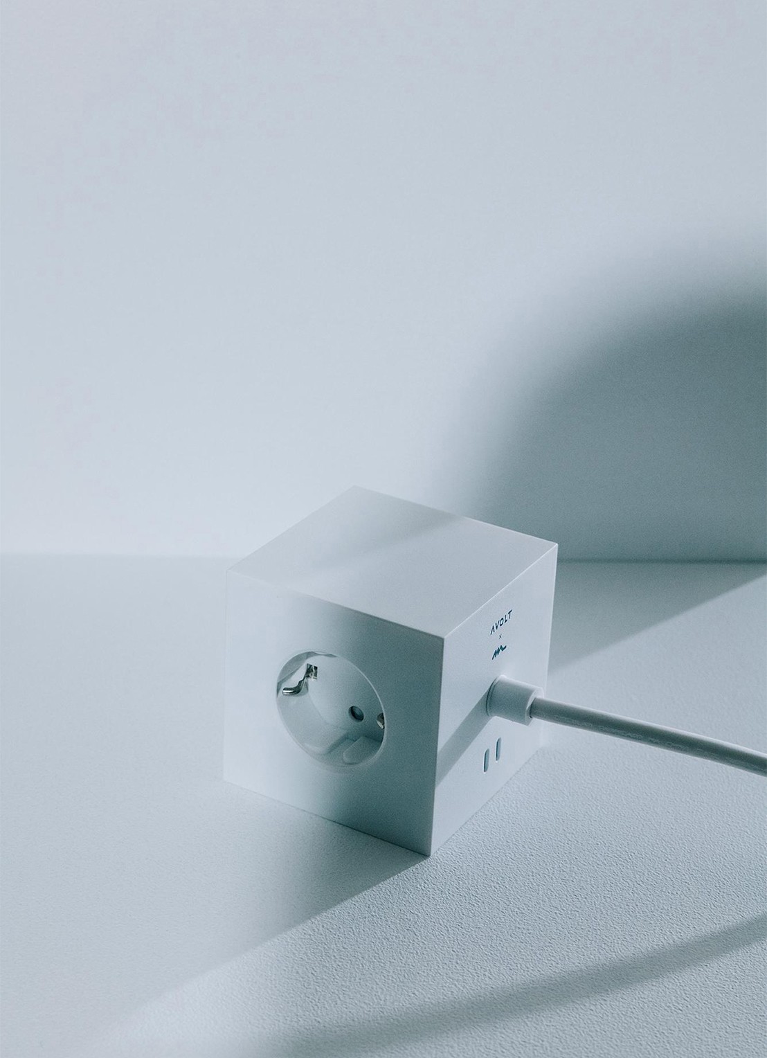 Avolt Square 1 Dual USB-C stekkerdoos 30W - 1,8 meter - detail 3 wit