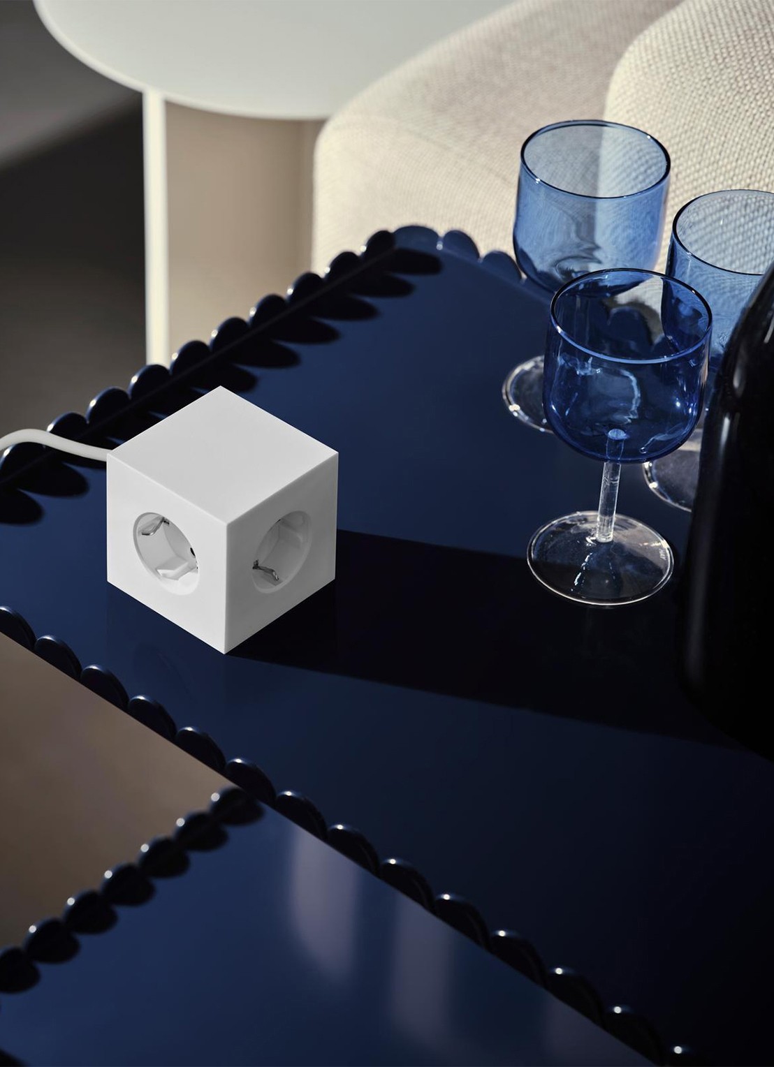 Avolt Square 1 Dual USB-C stekkerdoos 30W - 1,8 meter - detail 6 wit