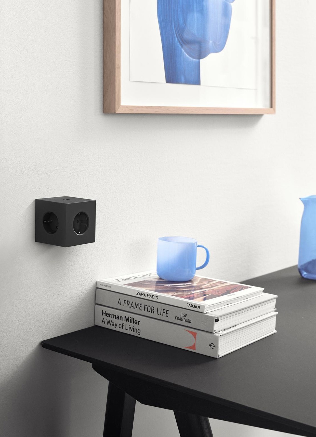 Avolt Square 2 Dual USB-C stekkerdoos 30W - detail zwart