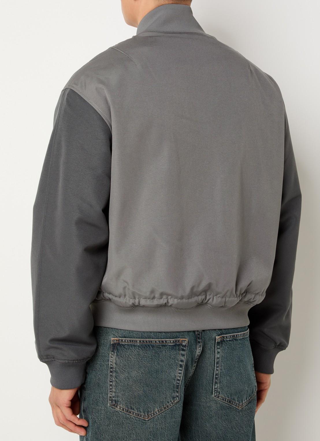 Axel Arigato Archer bomberjack met logoborduring - achterkant 4 grijs